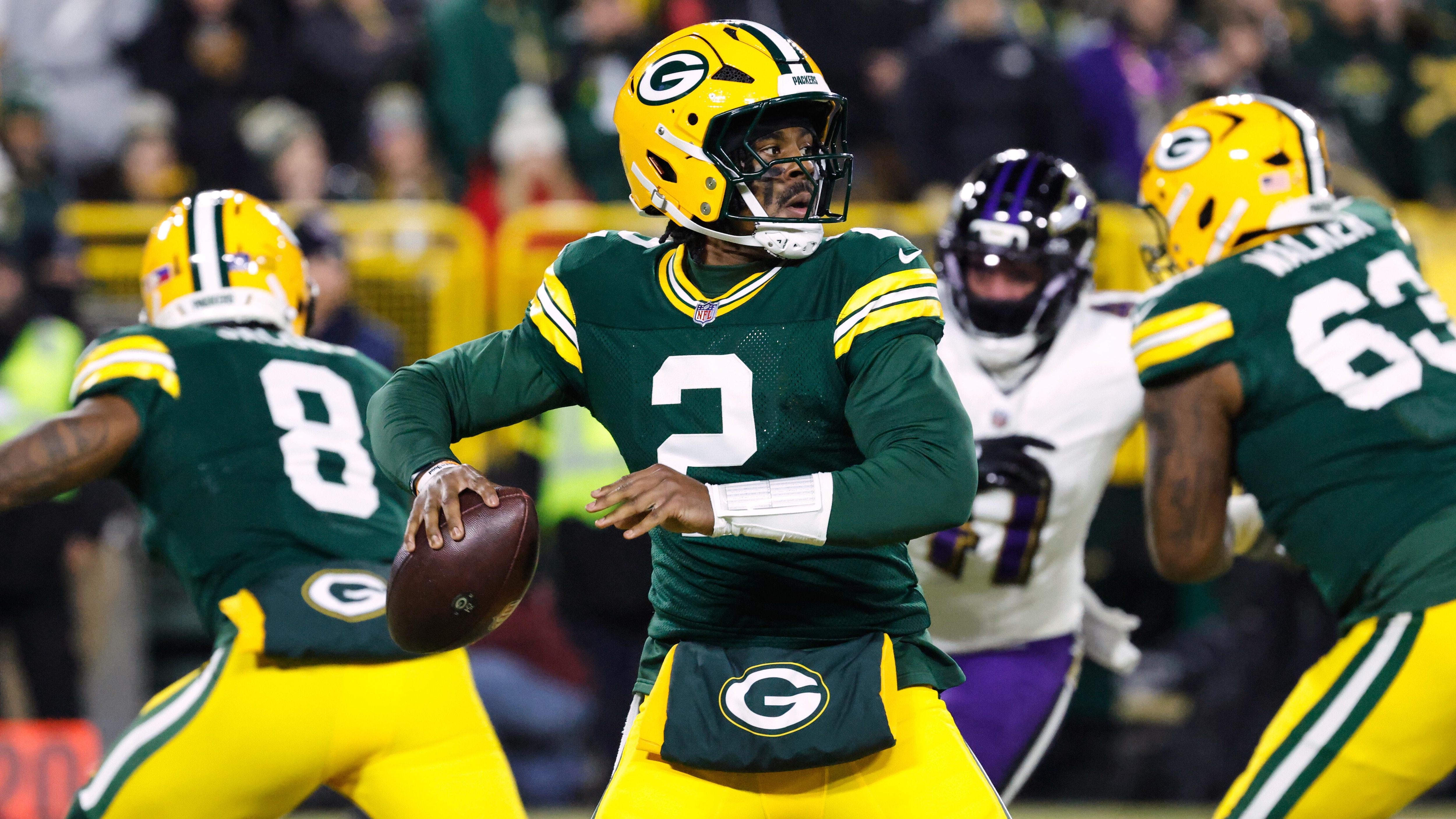 Ravens Packers Football