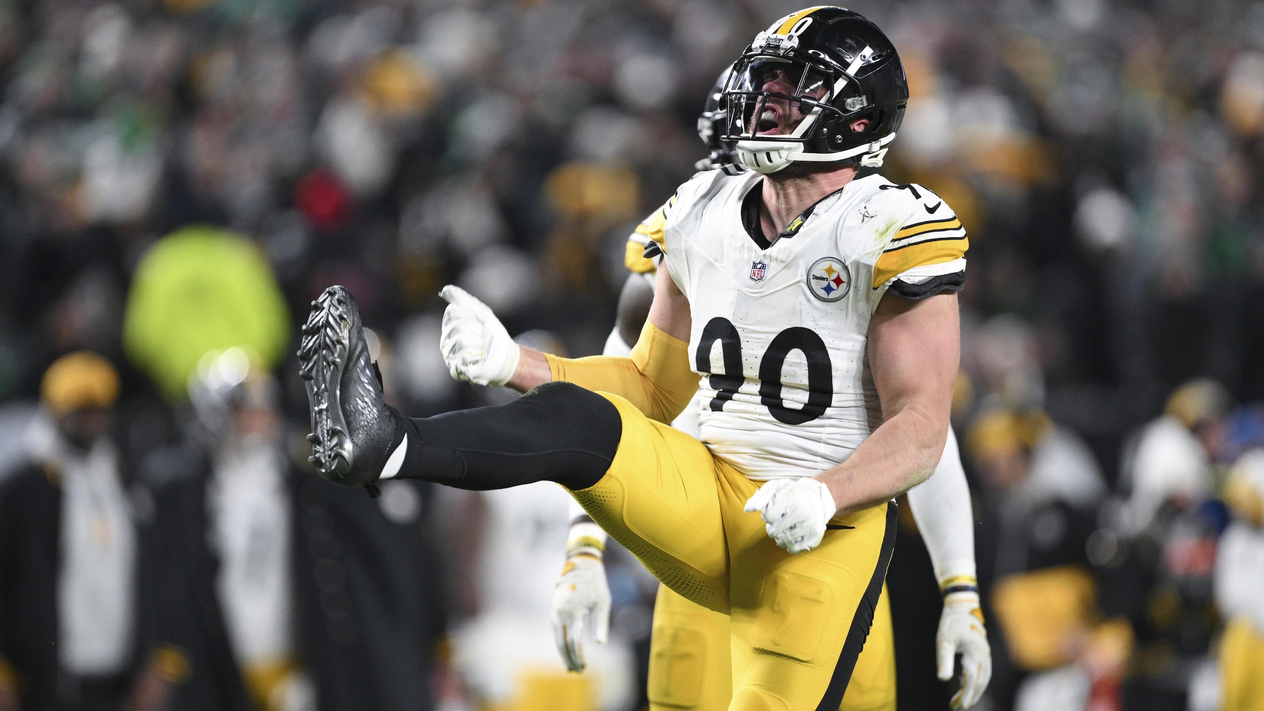 Steelers Watt Football