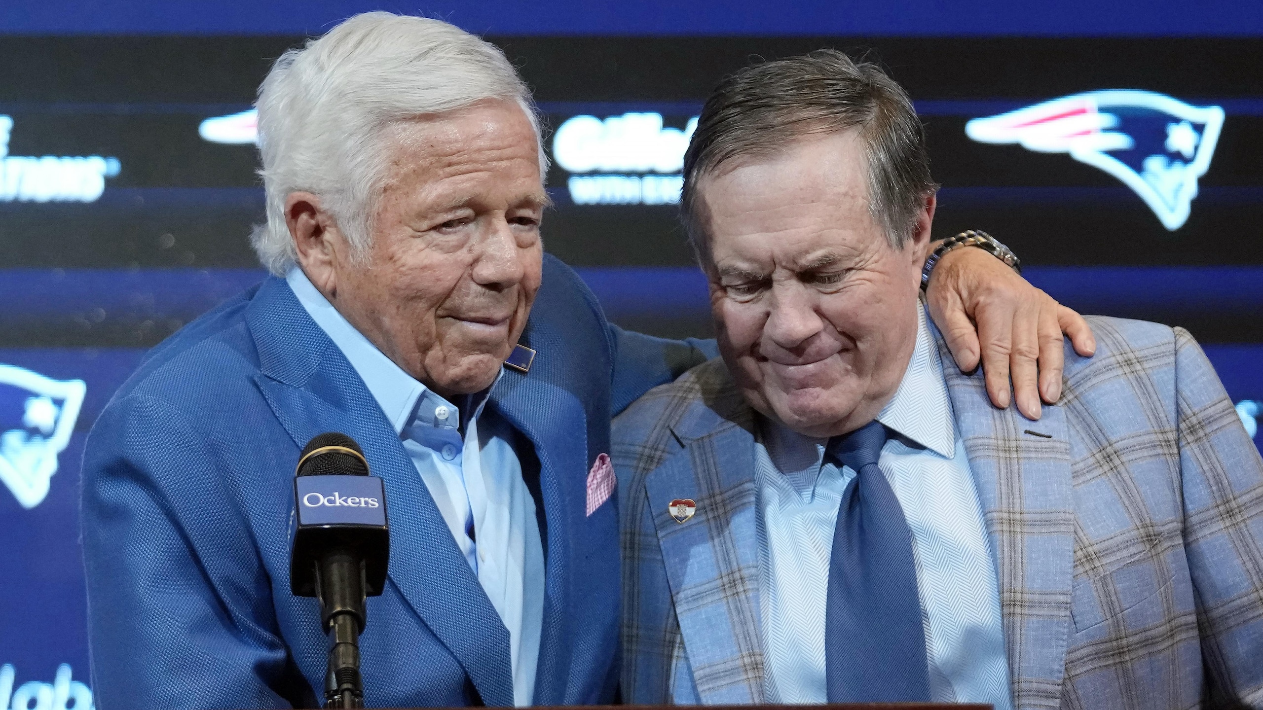 Patriots Belichick Football