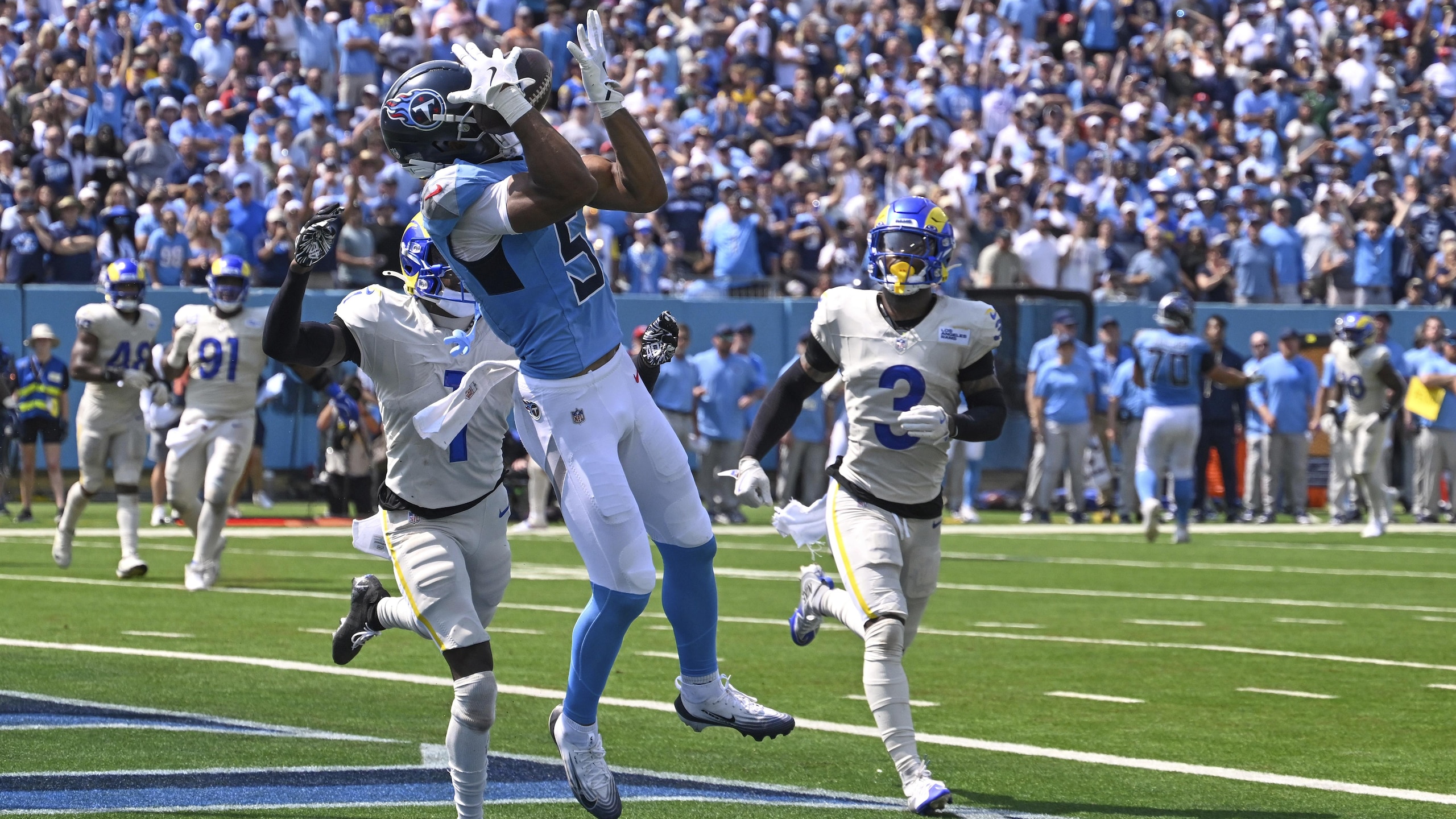 APTOPIX Rams Titans Football