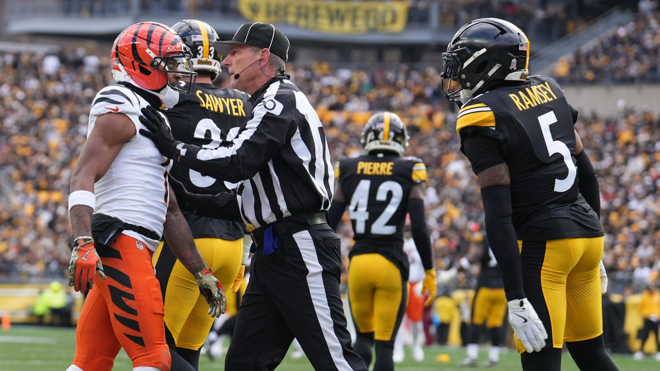 Bengals Steelers Football