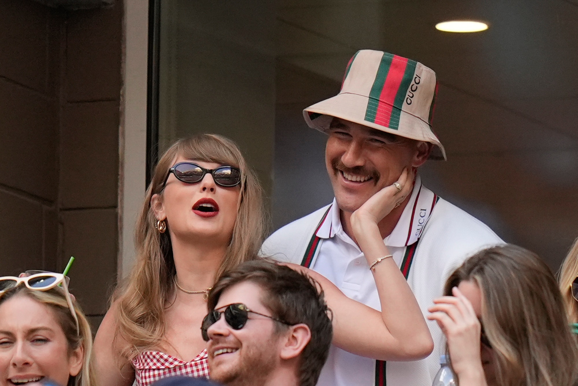 Chiefs’ Travis Kelce Posts Offseason ‘Adventures’ Photos With Taylor Swift, Jason