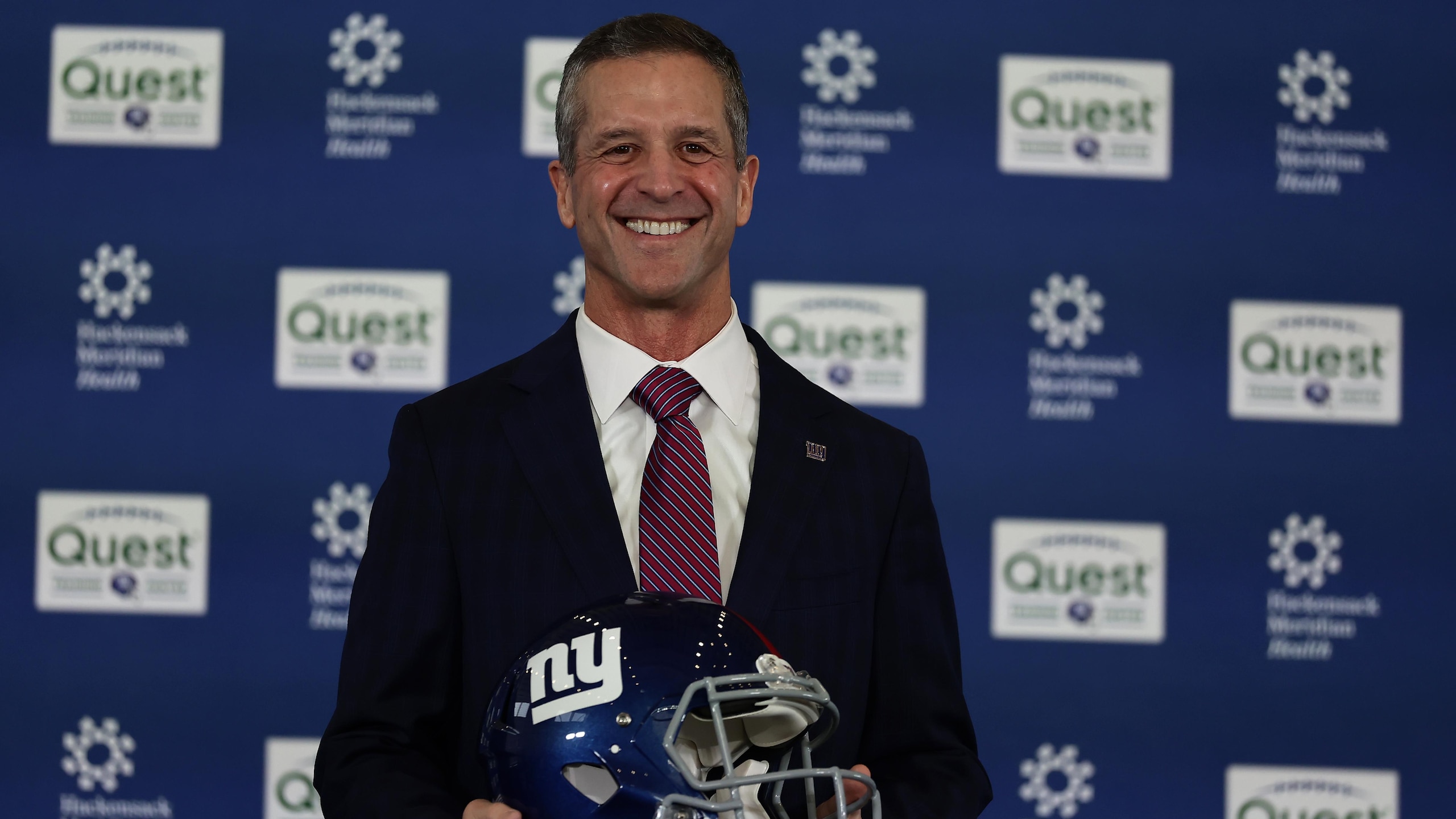 Giants Harbaugh Football