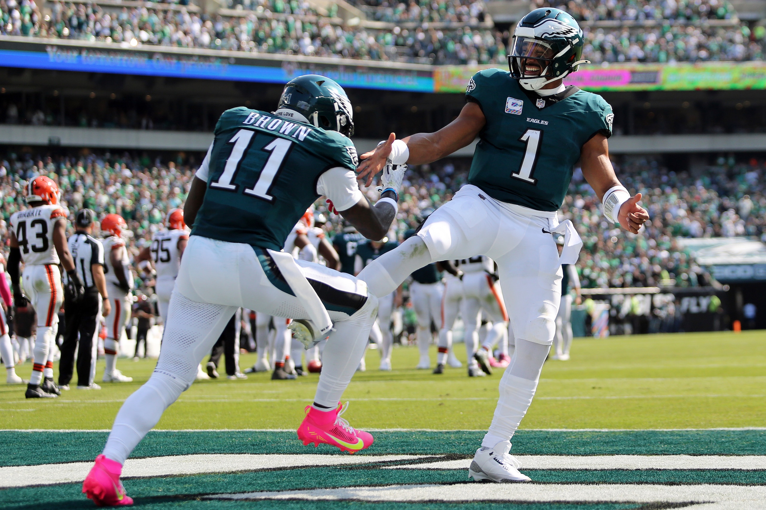 Eagles Browns Football