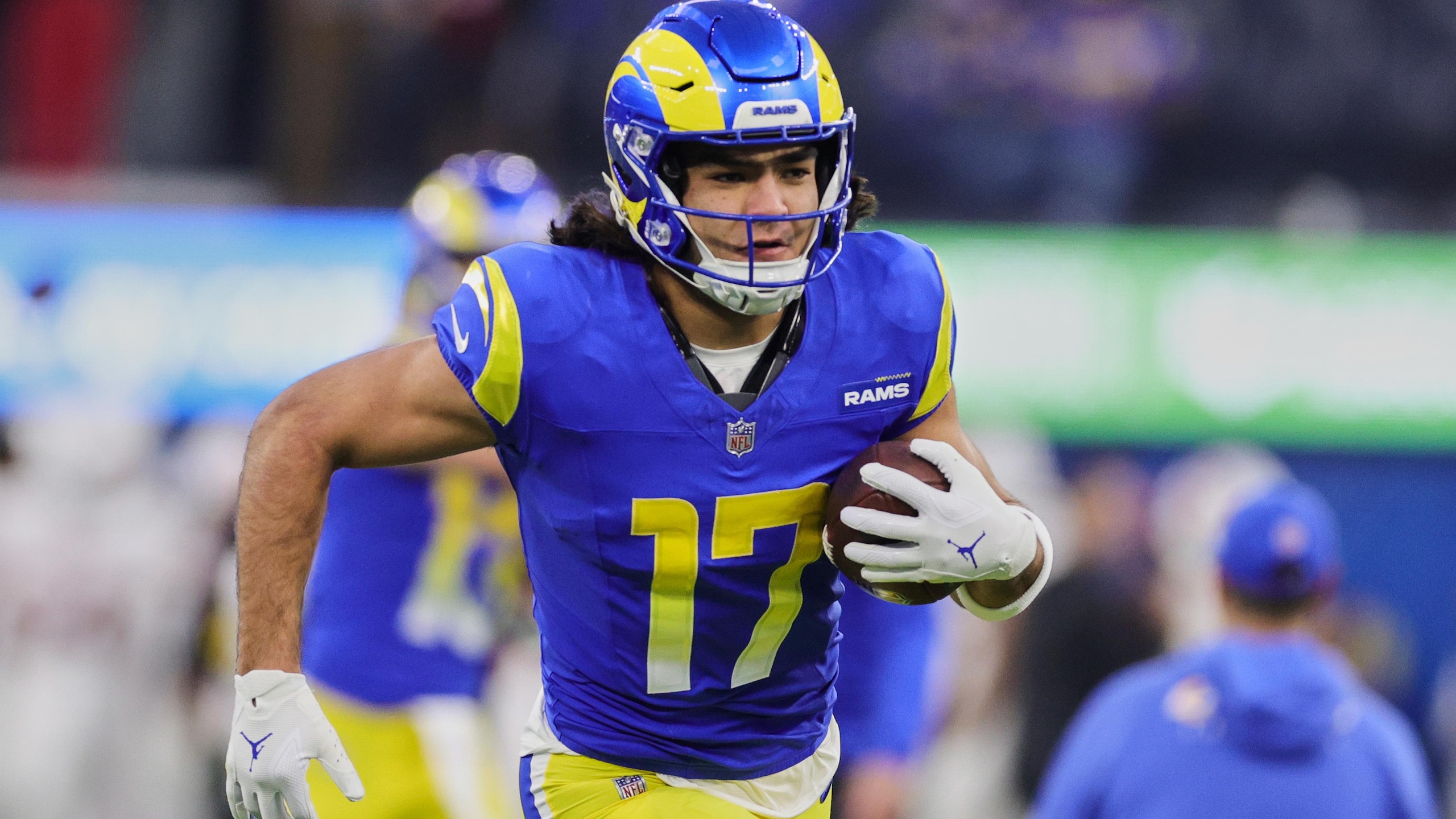 Rams Nacua Number Change Football