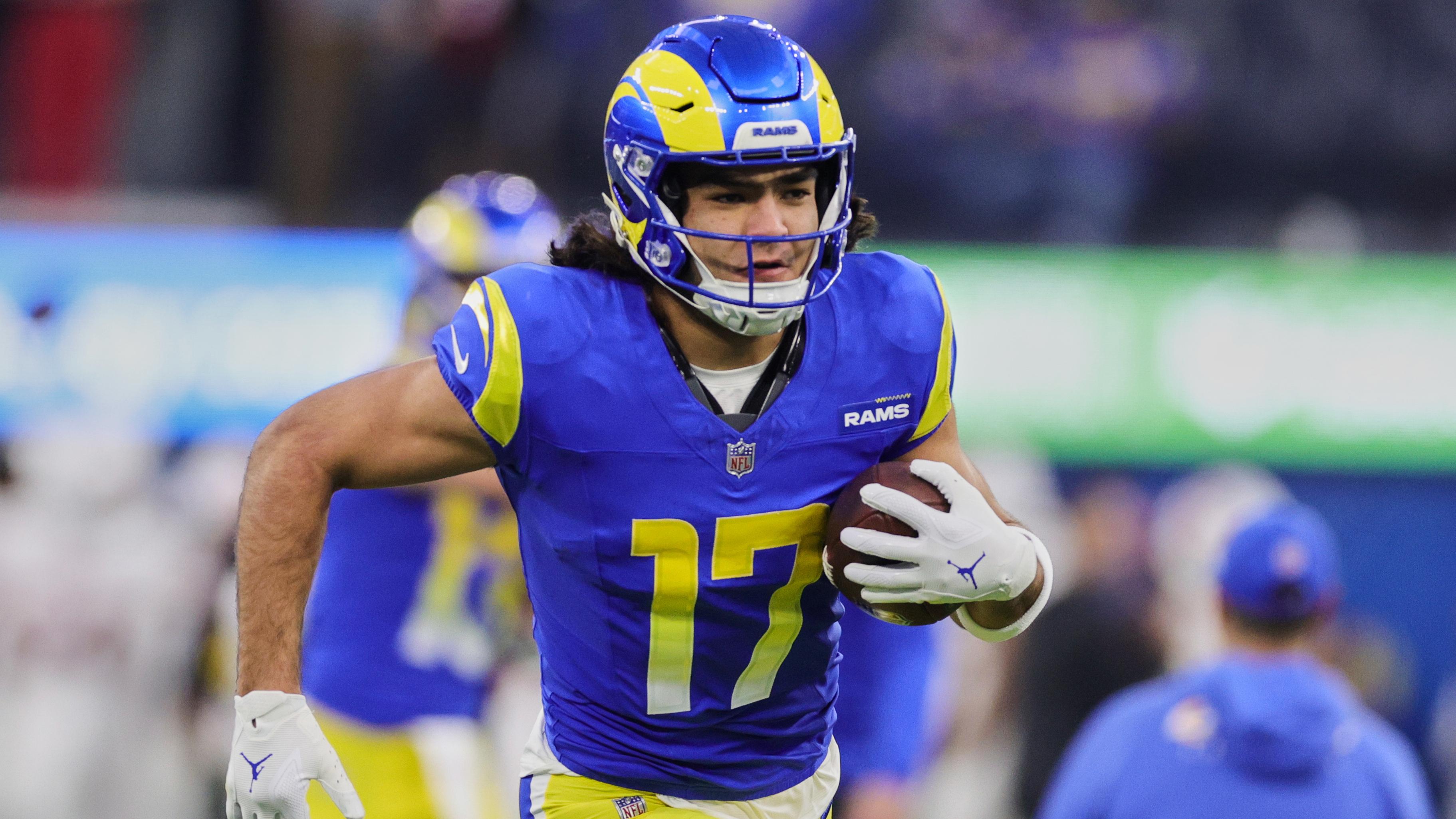 Rams Nacua Number Change Football