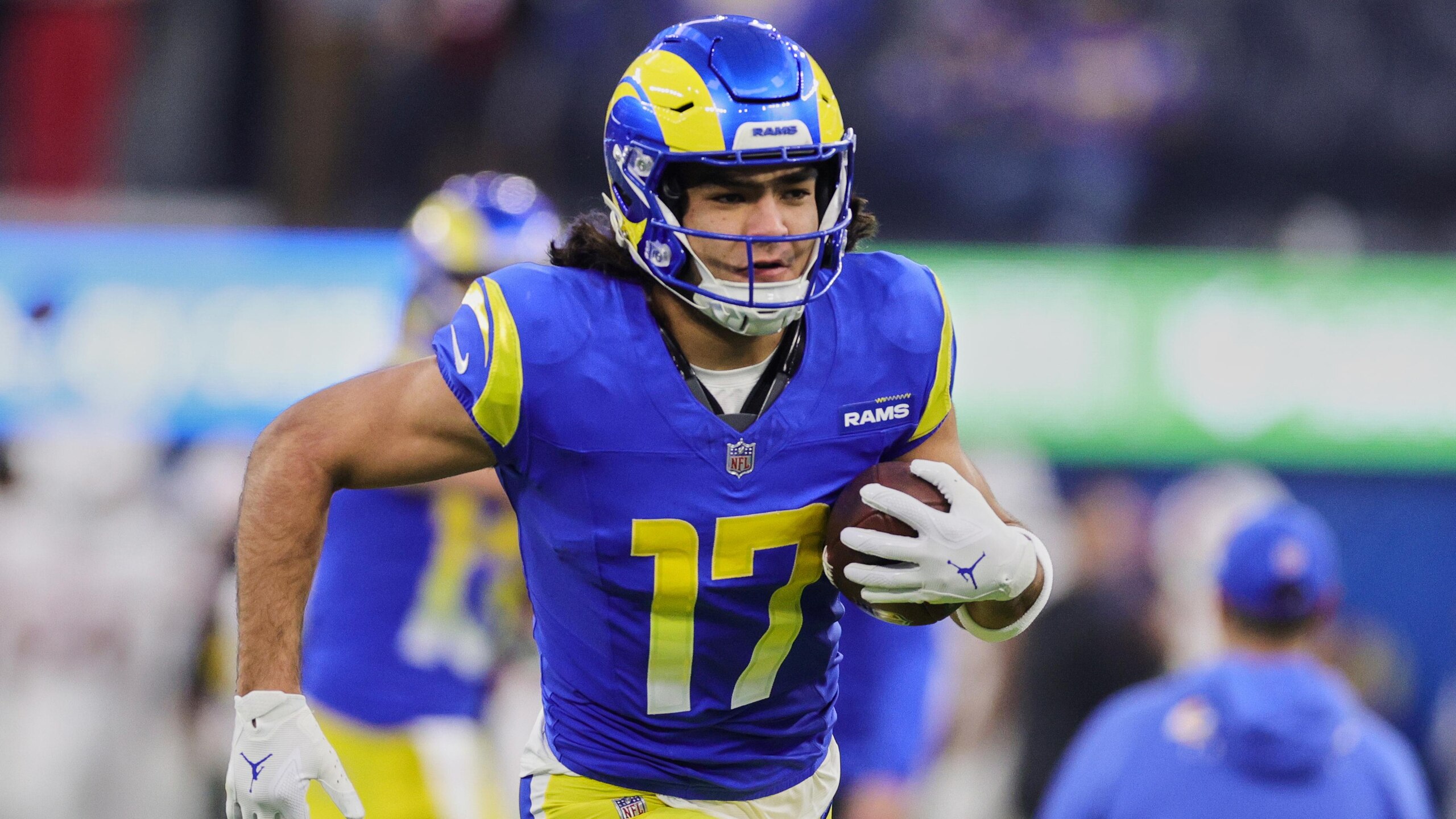 Rams Nacua Number Change Football