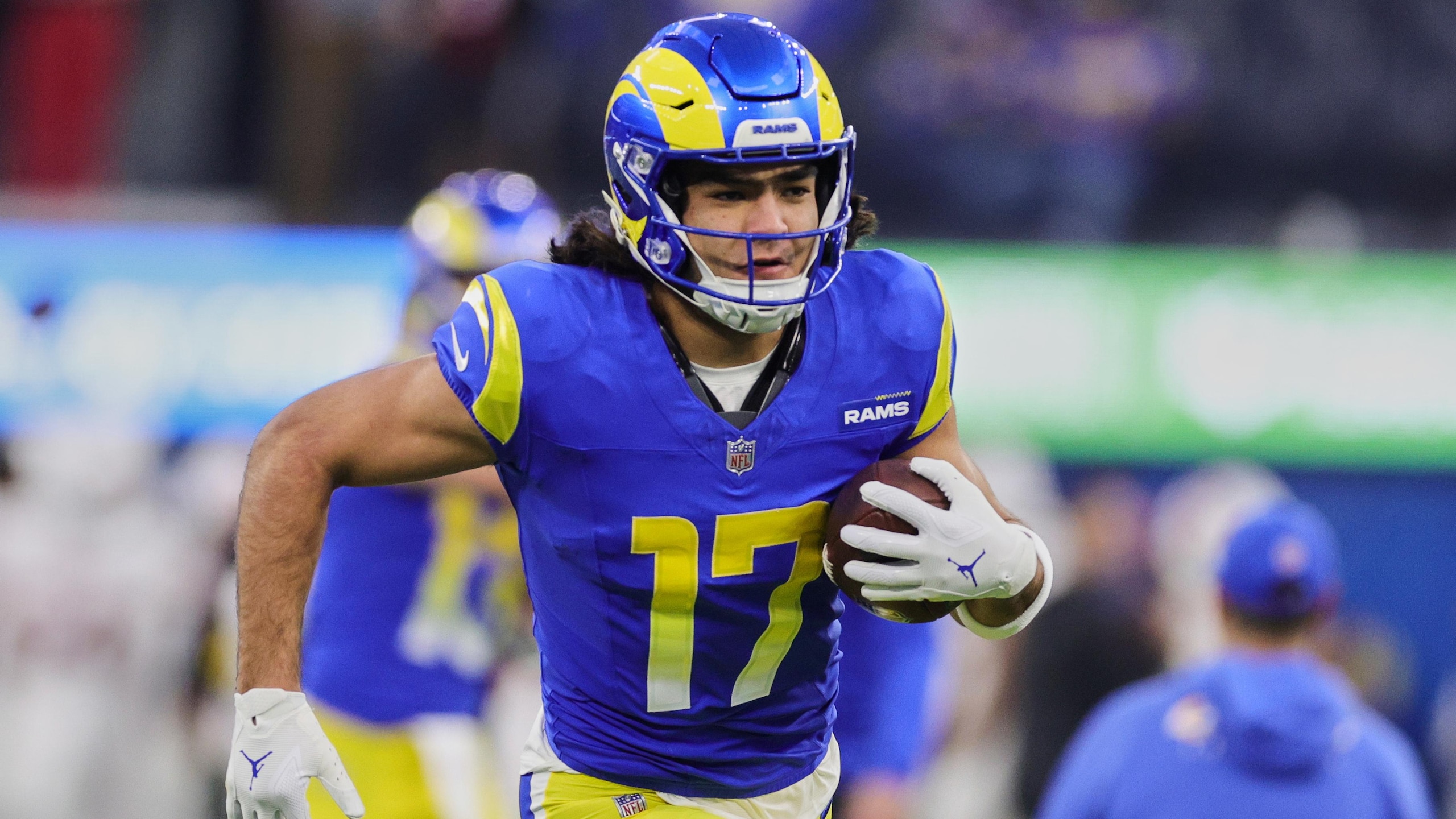 Rams Nacua Number Change Football