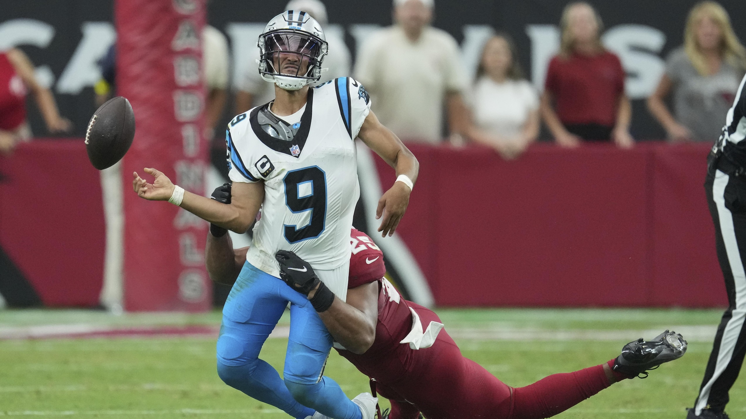 APTOPIX Panthers Cardinals Football