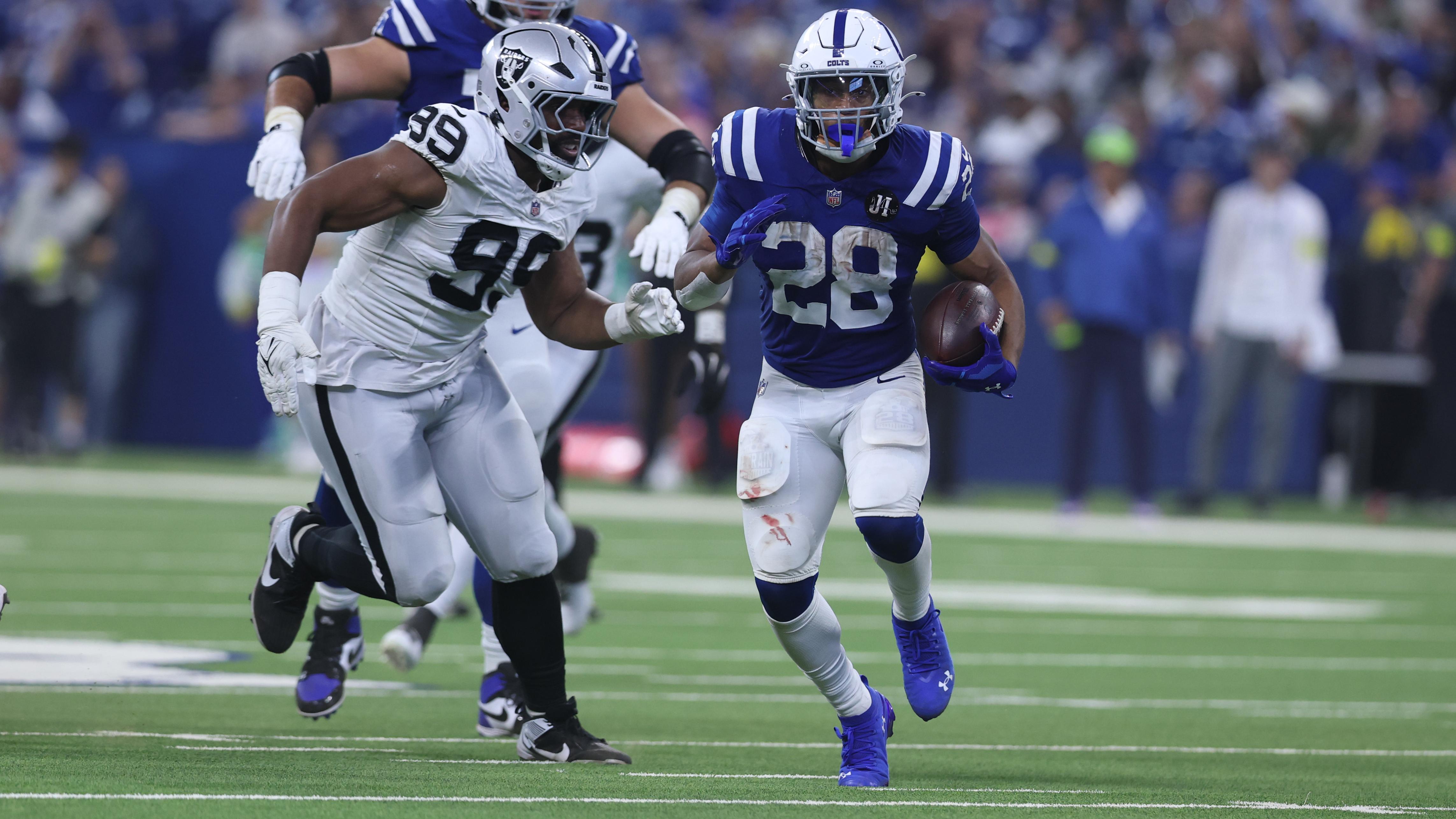 Raiders Colts Football