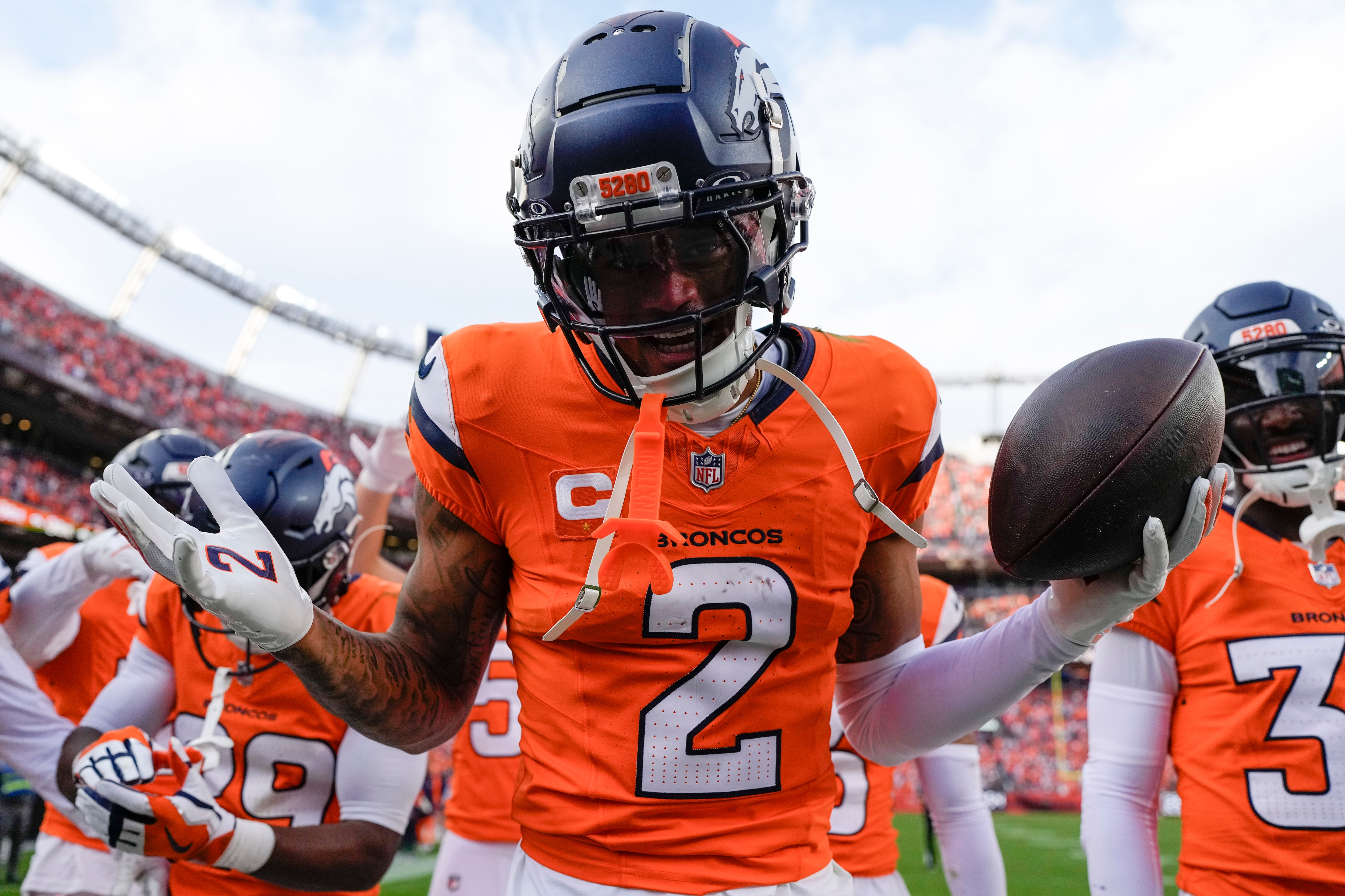 Panthers Broncos Football