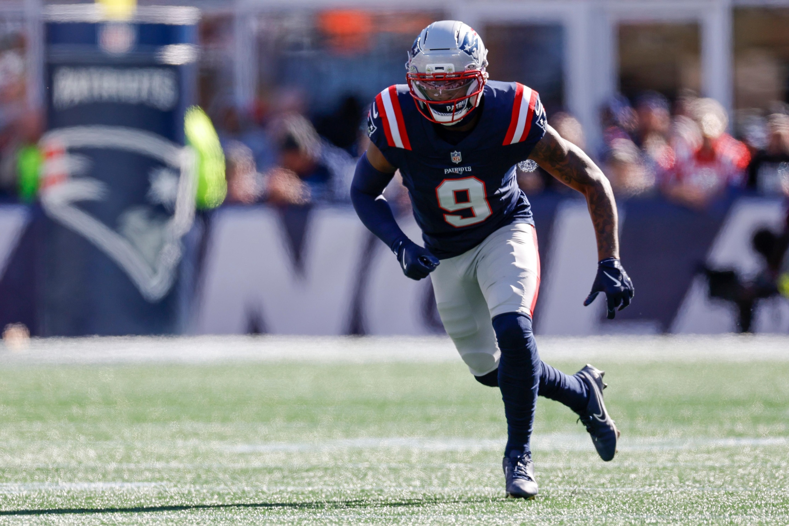 Browns Patriots Football
