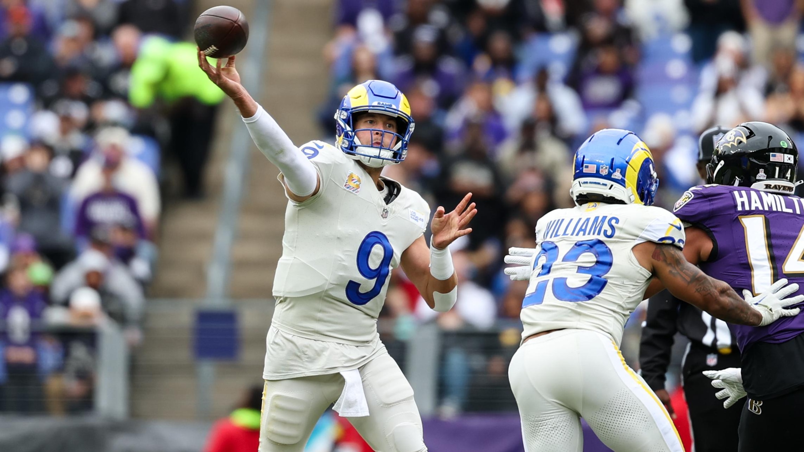 Rams Ravens Football