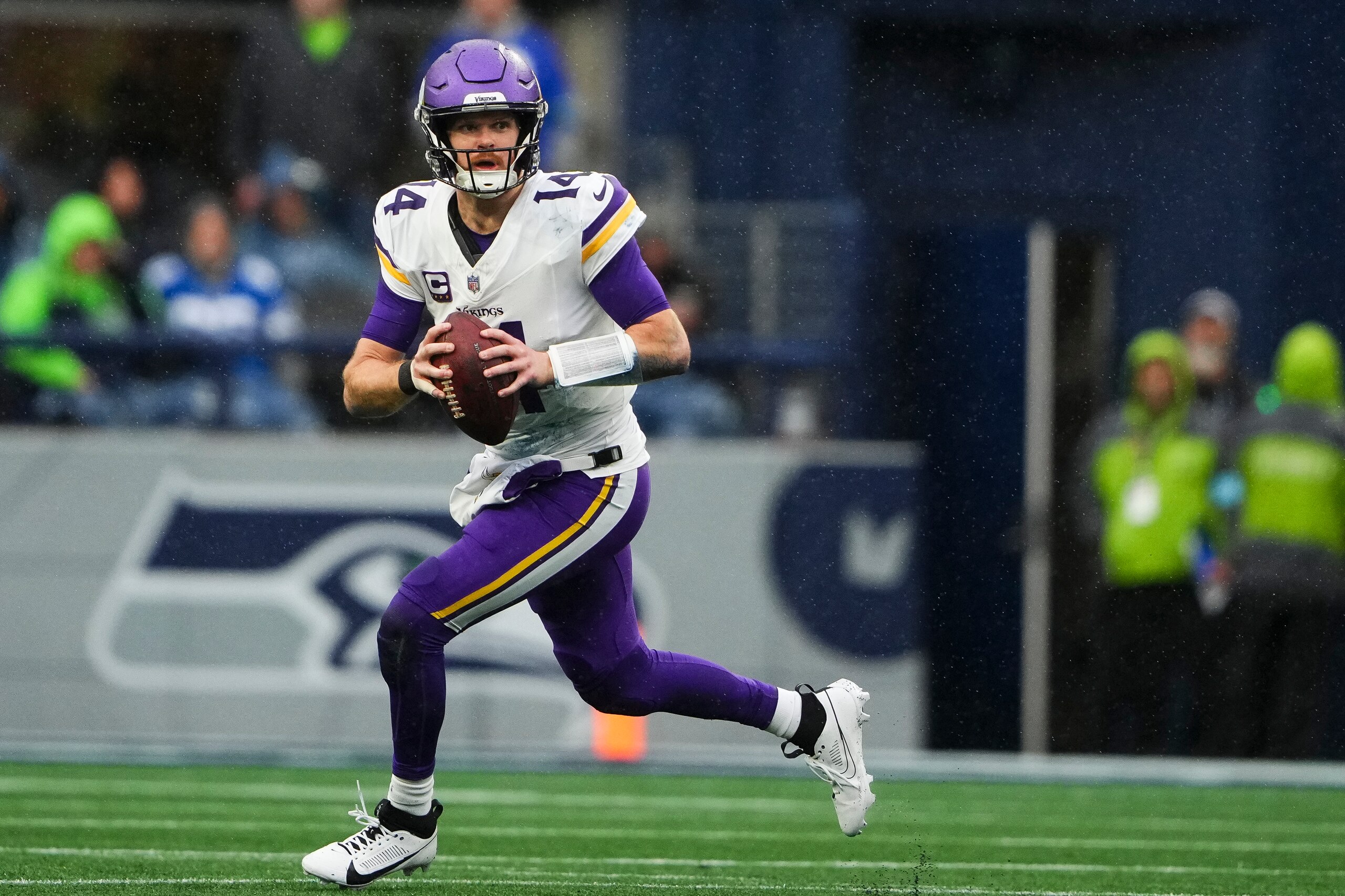 Vikings Darnold Football