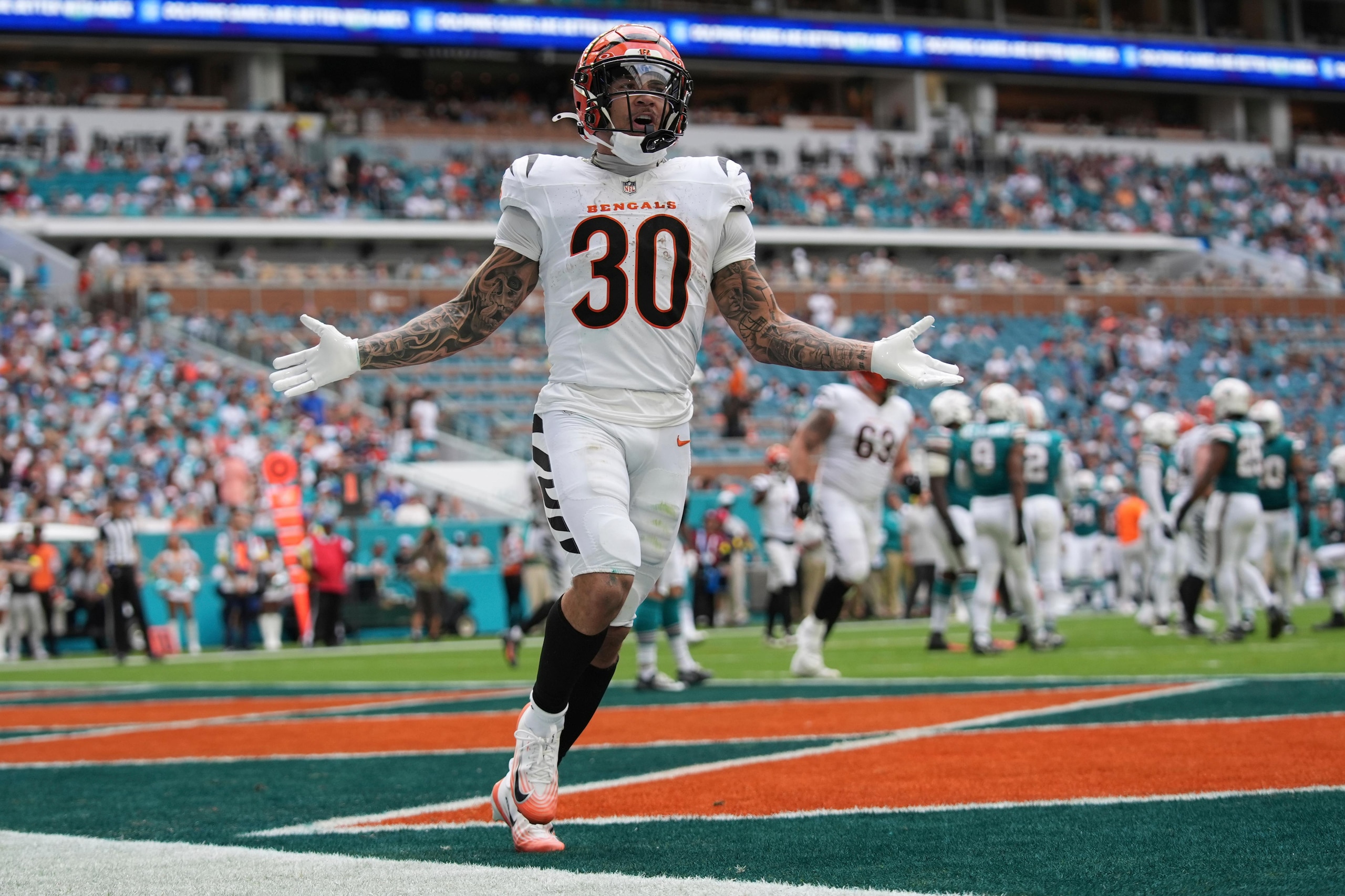 Bengals Dolphins Football