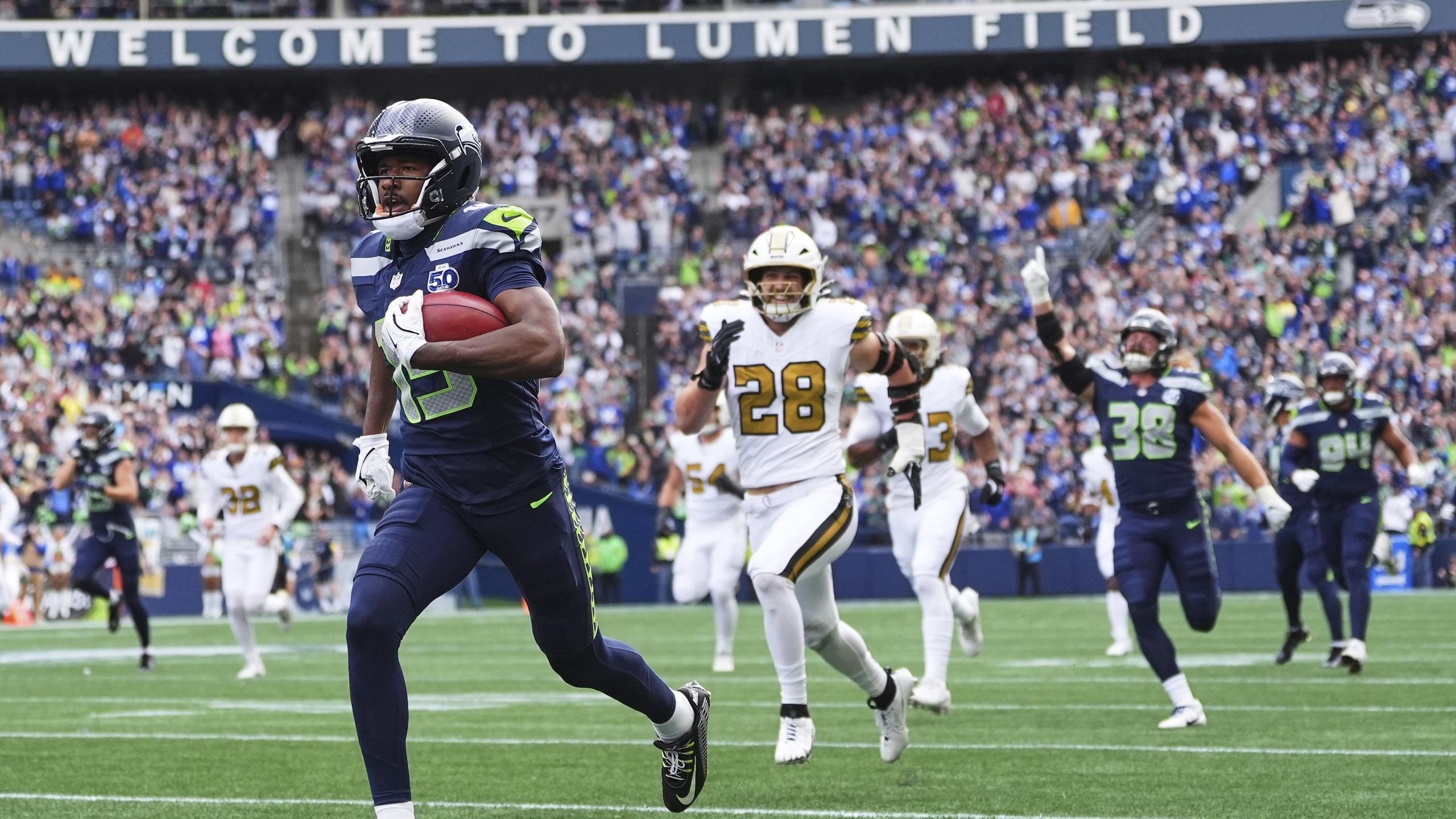 APTOPIX Saints Seahawks Football