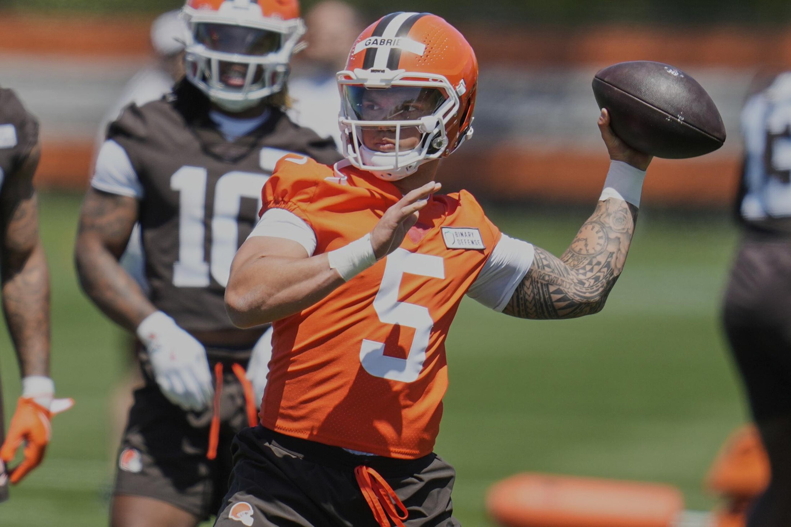 Browns Rookie Camp Football
