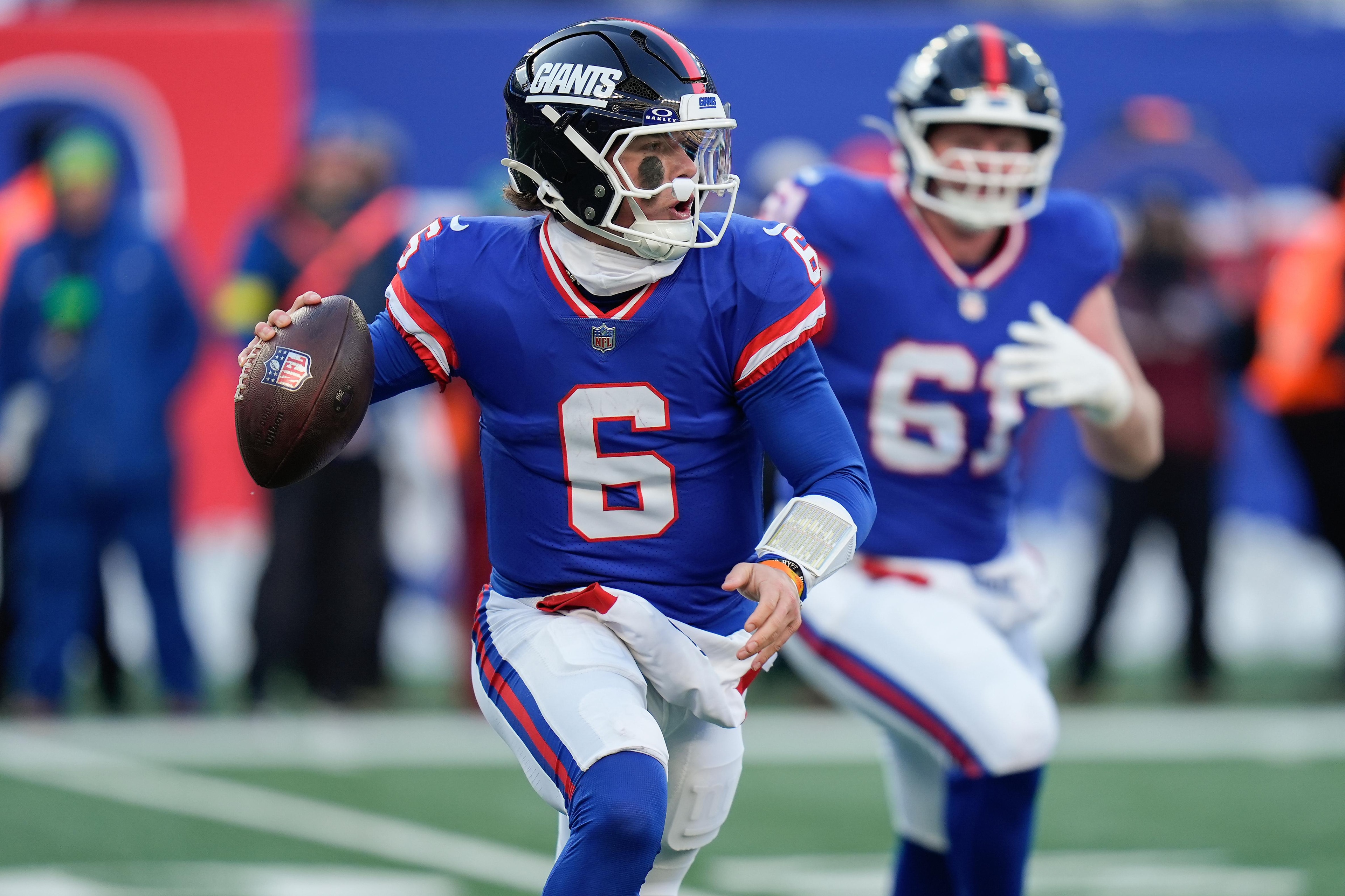 Commanders Giants Football