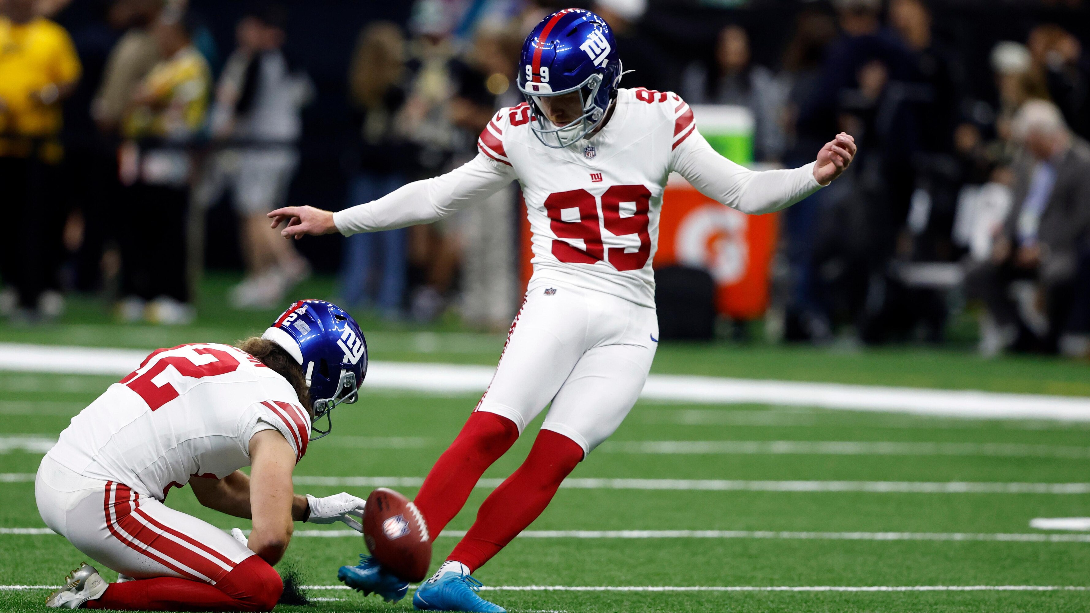 Giants Cut Kicker After Devastating Loss to Broncos