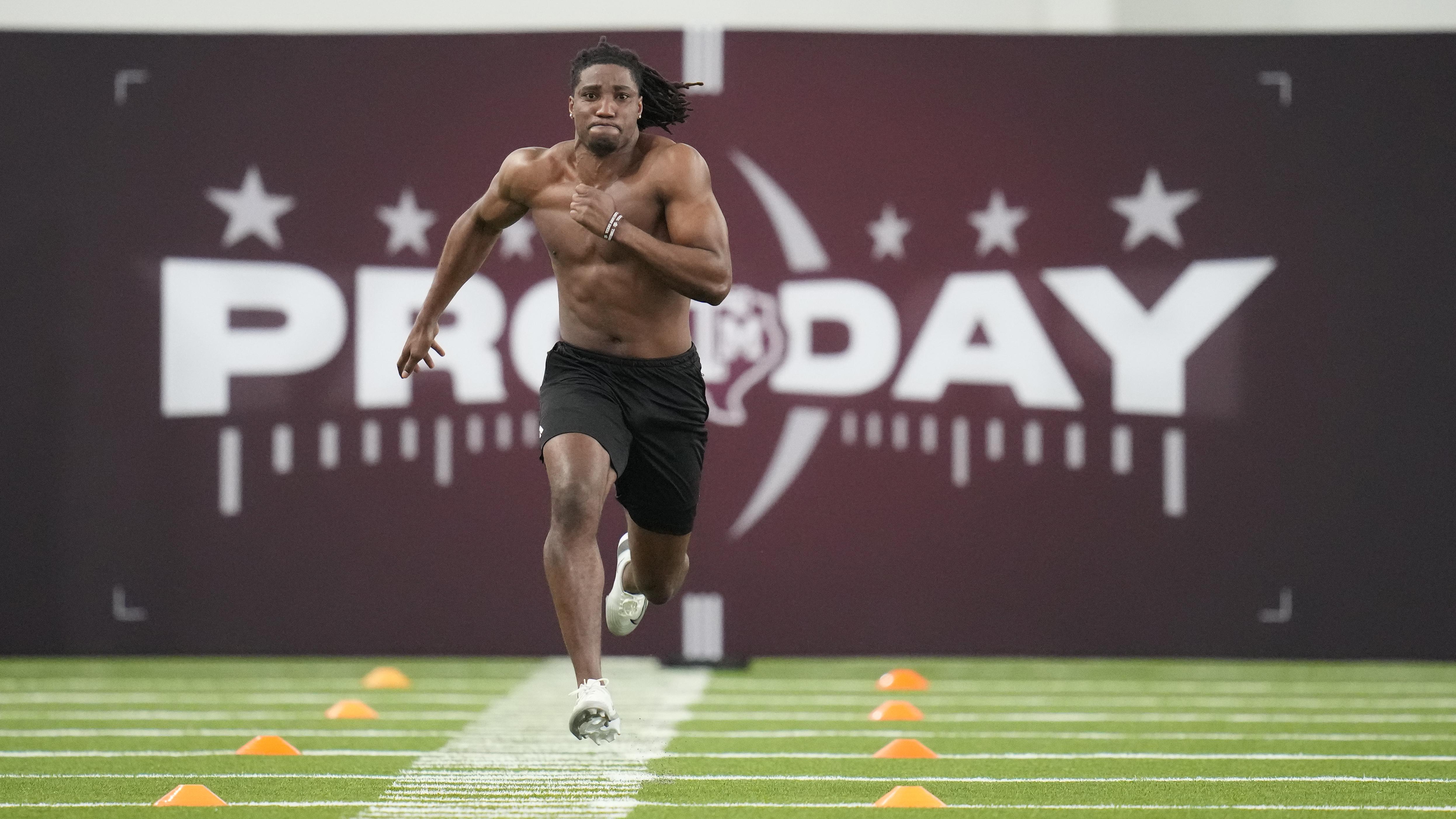Texas A M Pro Day Football