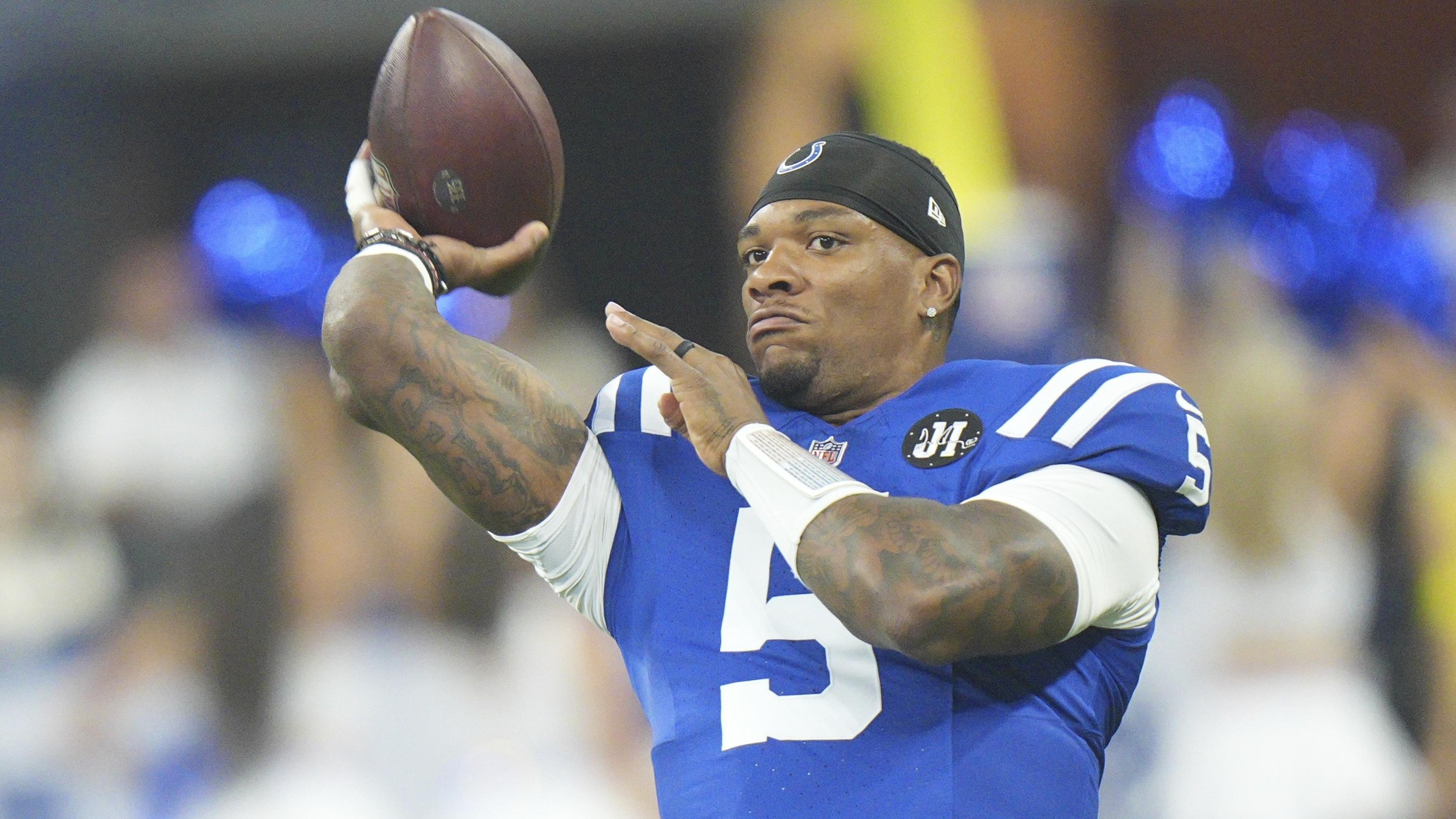 Anthony Richardson Won’t Play in Colts-Bengals After Losing QB Battle to Daniel Jones