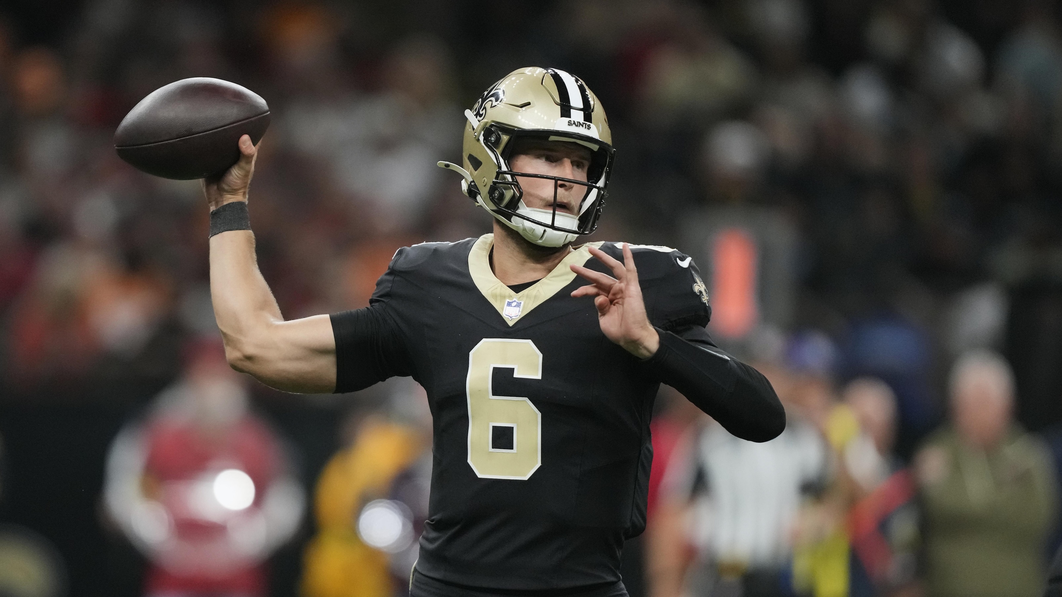Tyler Shough Reportedly Named Saints QB1 vs. Rams, Spencer Rattler Benched