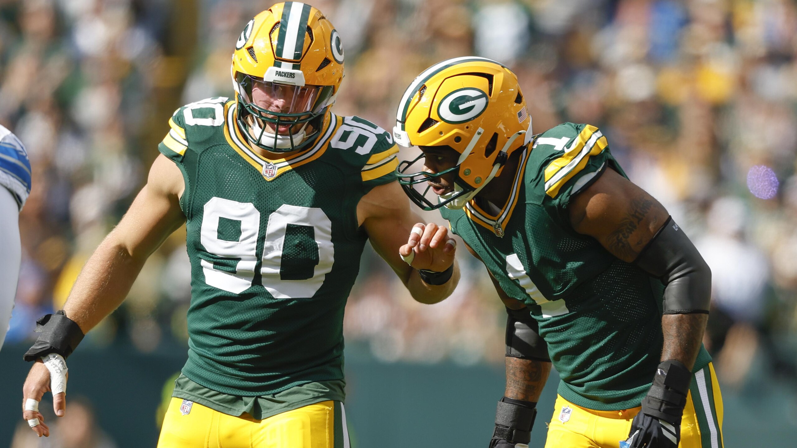 Lions Packers Football