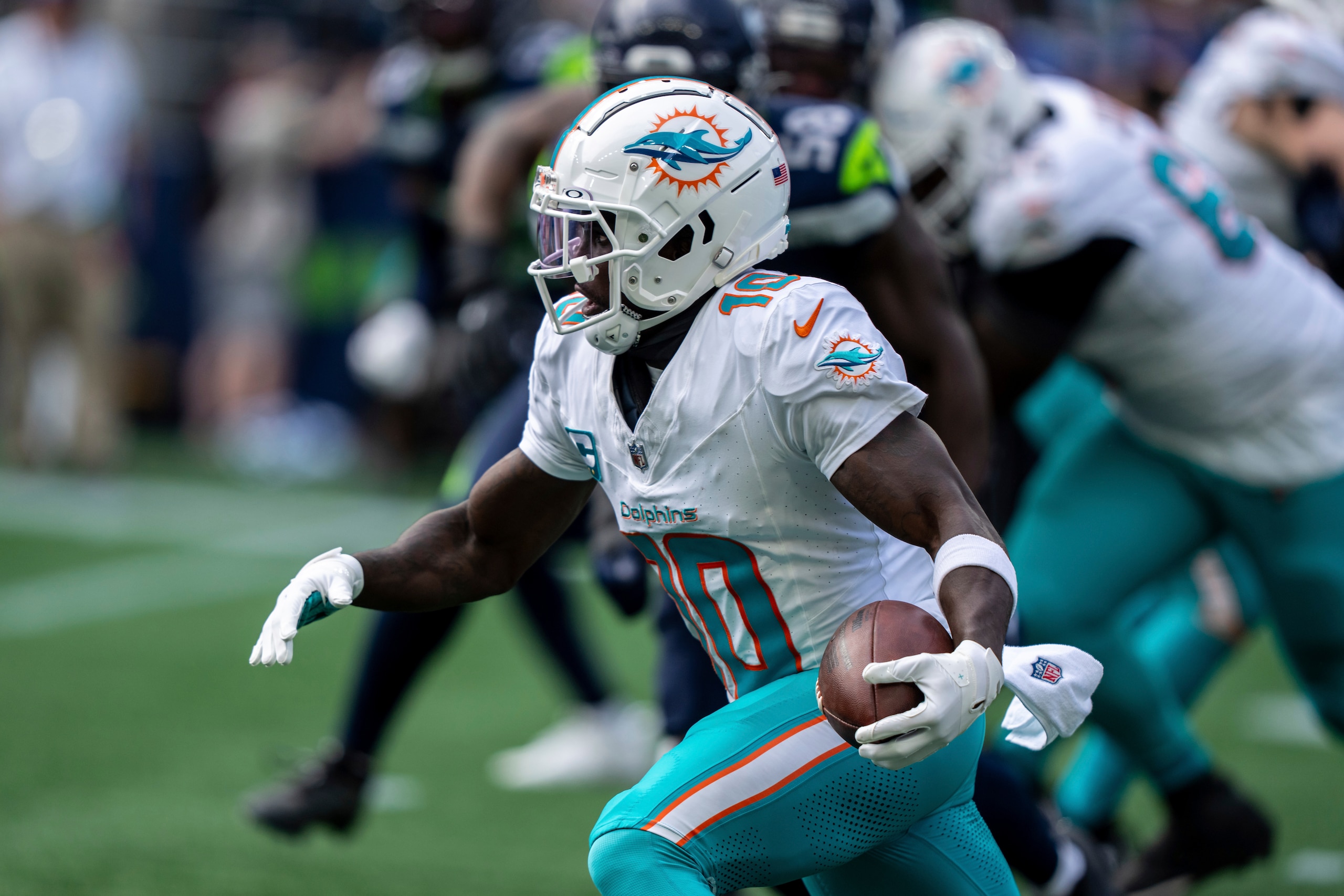Dolphins Seahawks Football Dolphins Seahawks Football