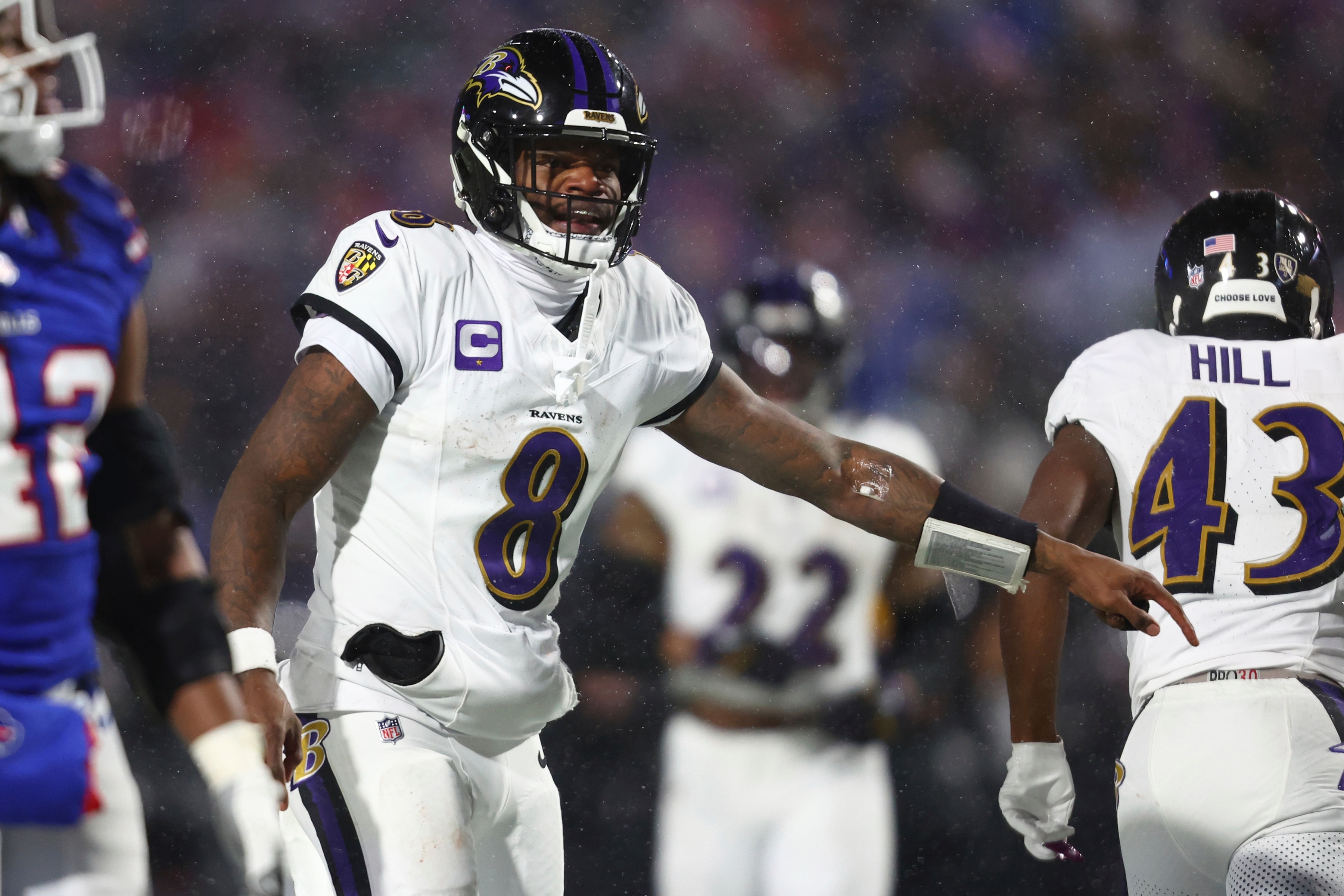 Baltimore Ravens quarterback Lamar Jackson