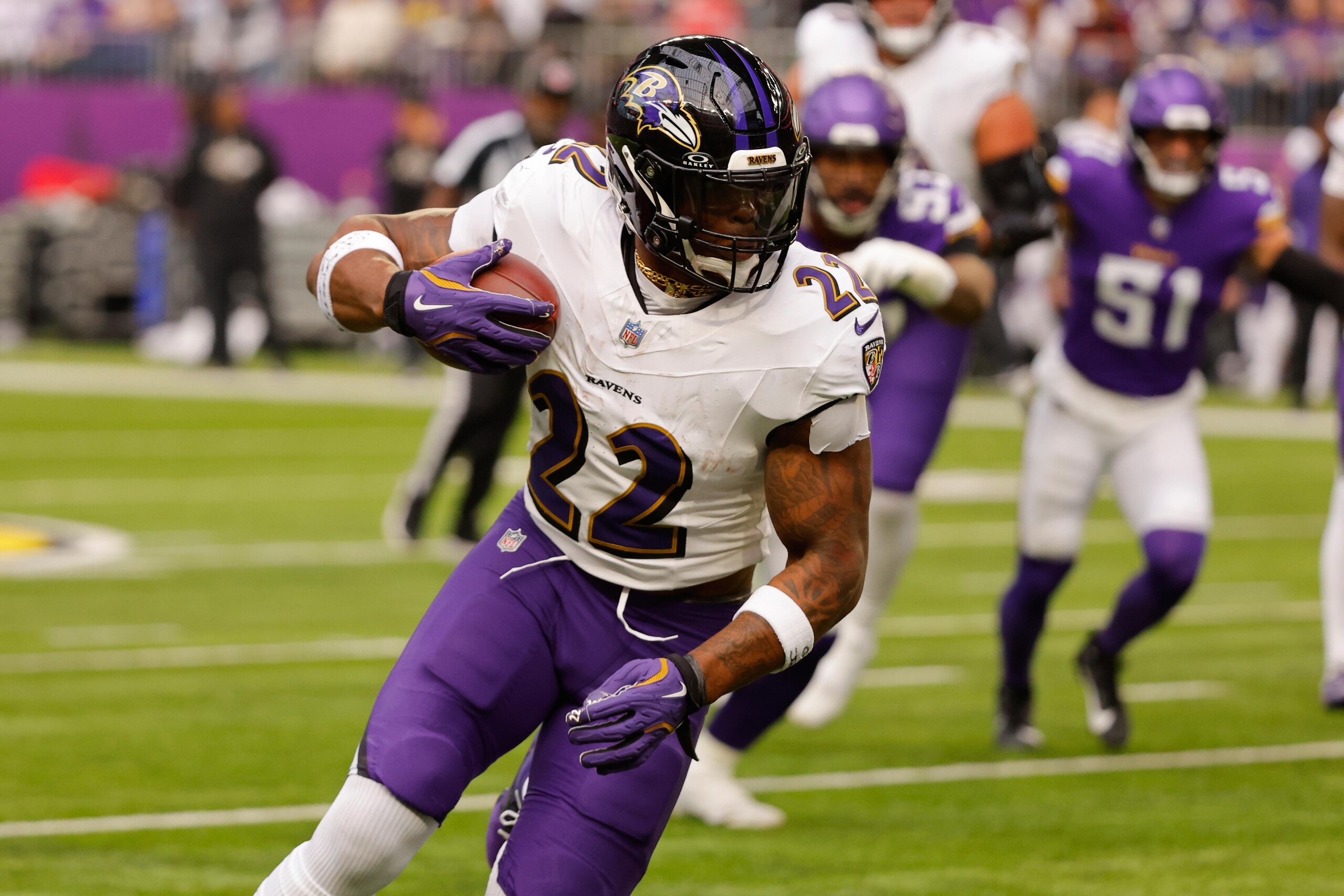 Ravens Vikings Football