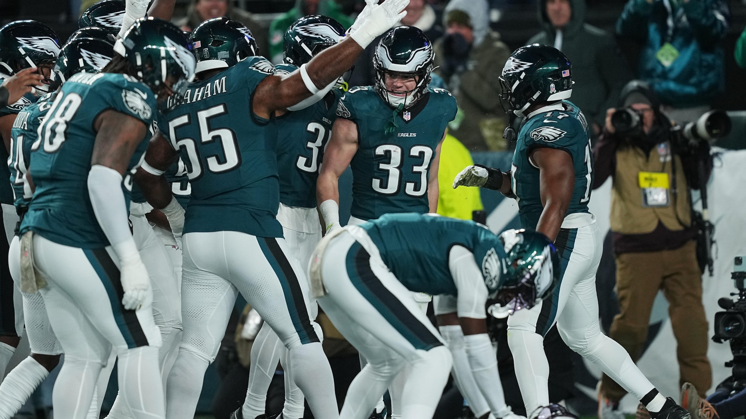 Lions Eagles Football