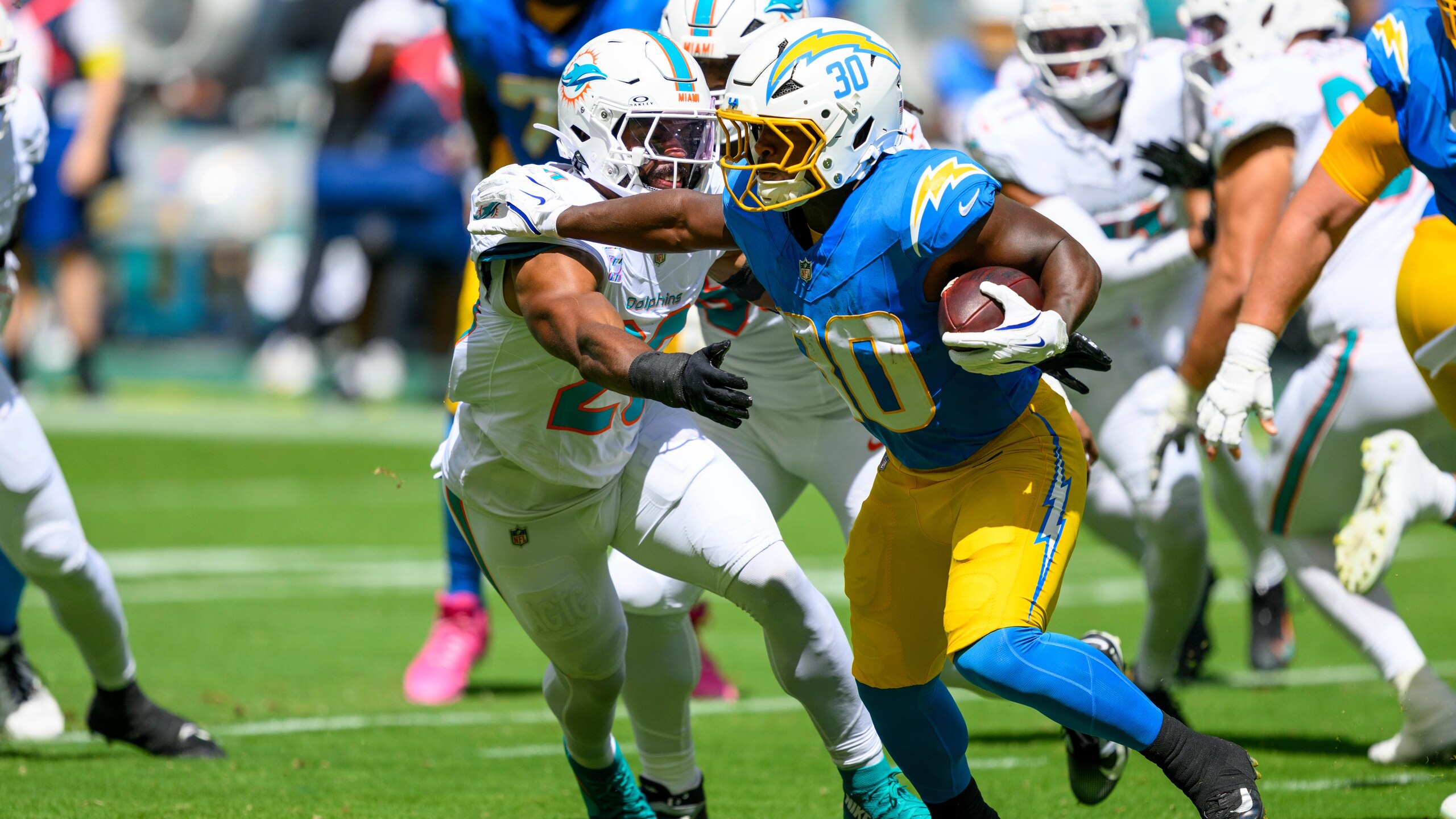 Chargers Dolphins Football