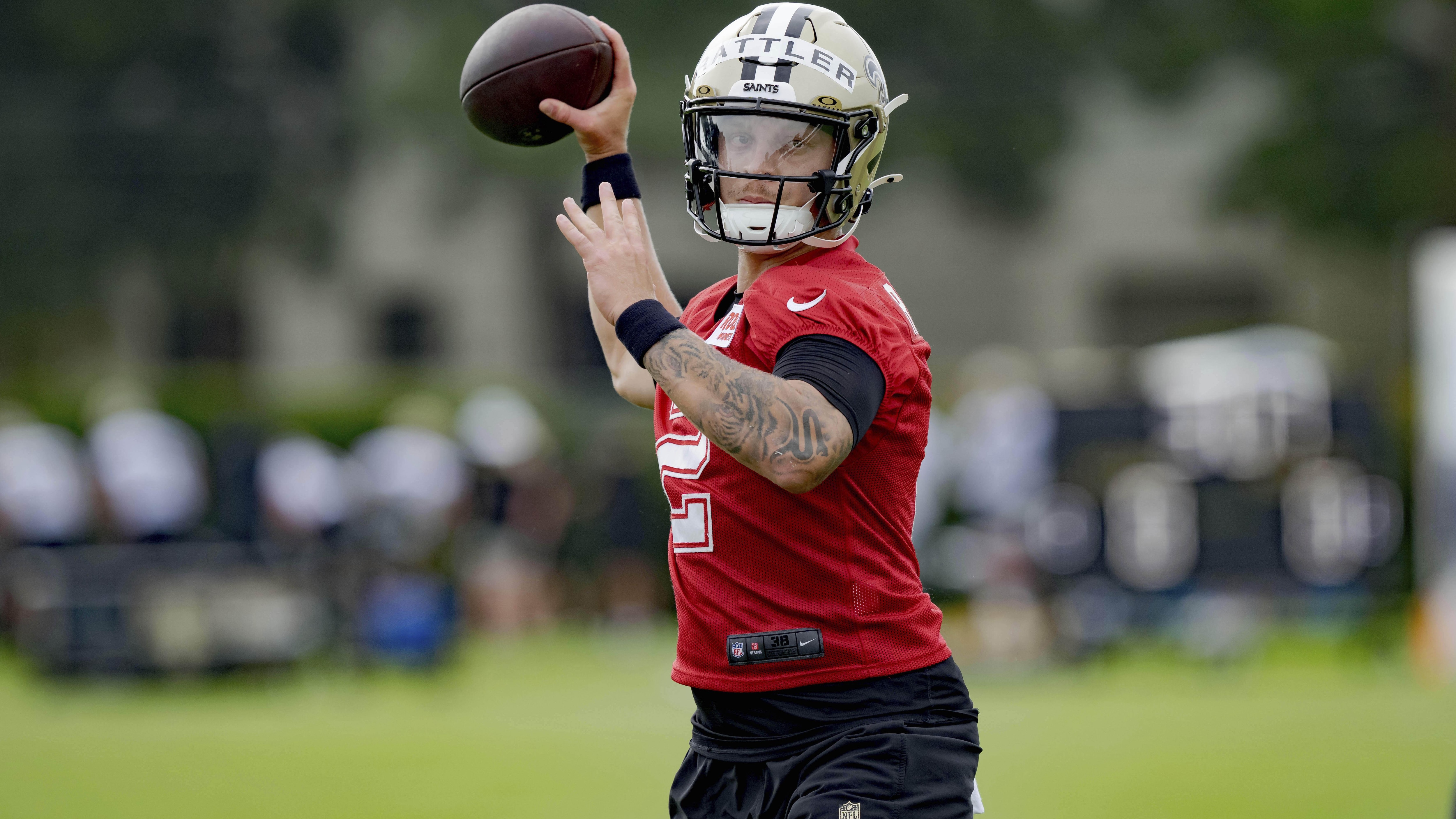 Saints Camp Football