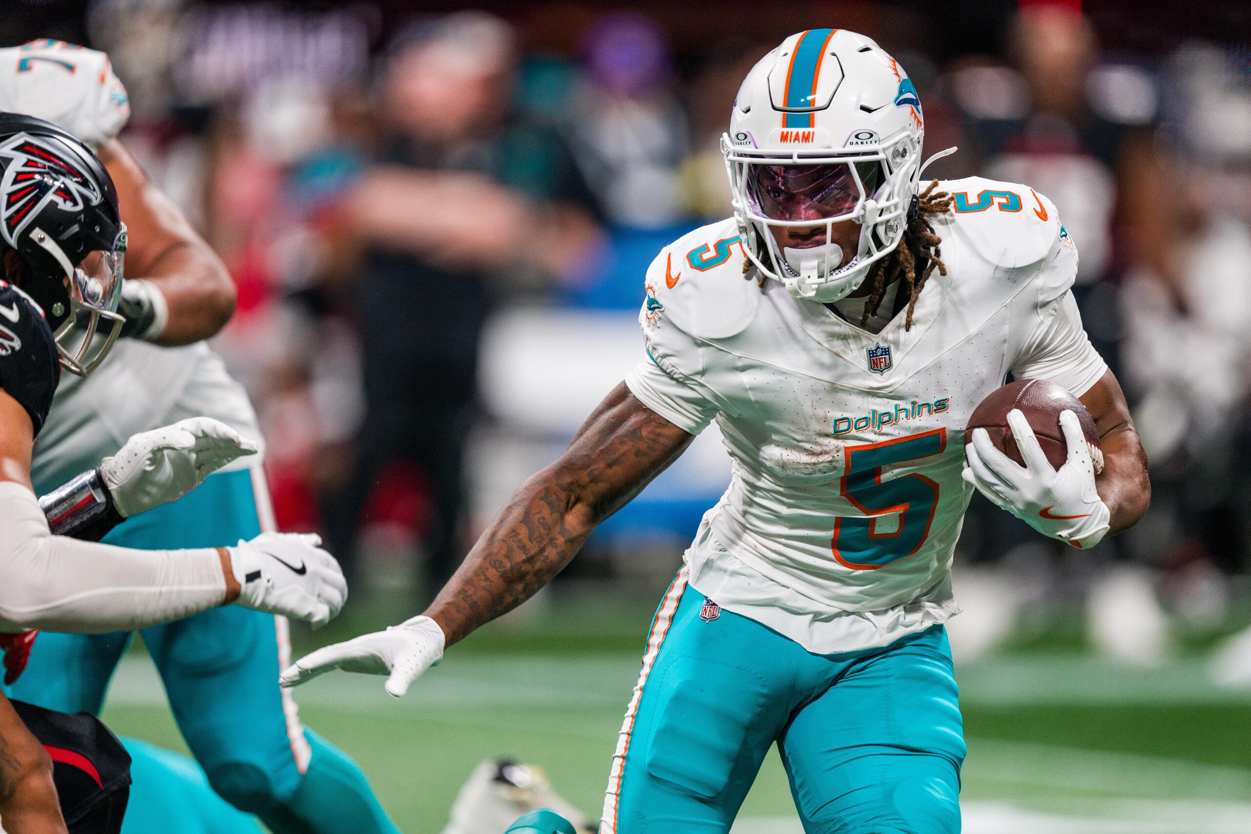 Dolphins Falcons Football