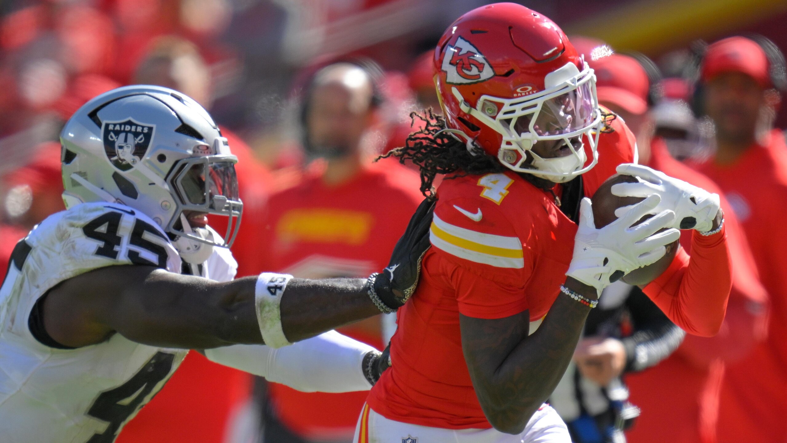 Raiders Chiefs Football