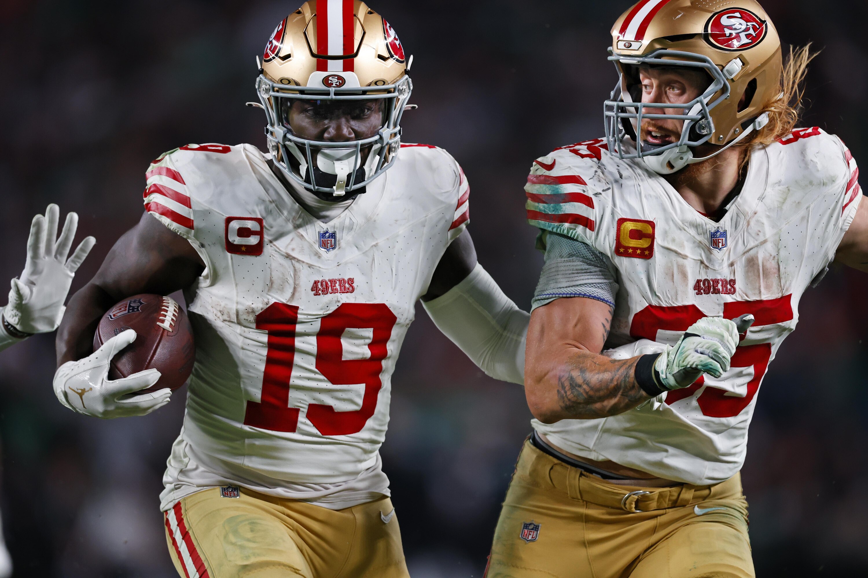 George Kittle Calls Out Deebo Samuel Critics After Viral Video from Commanders Camp