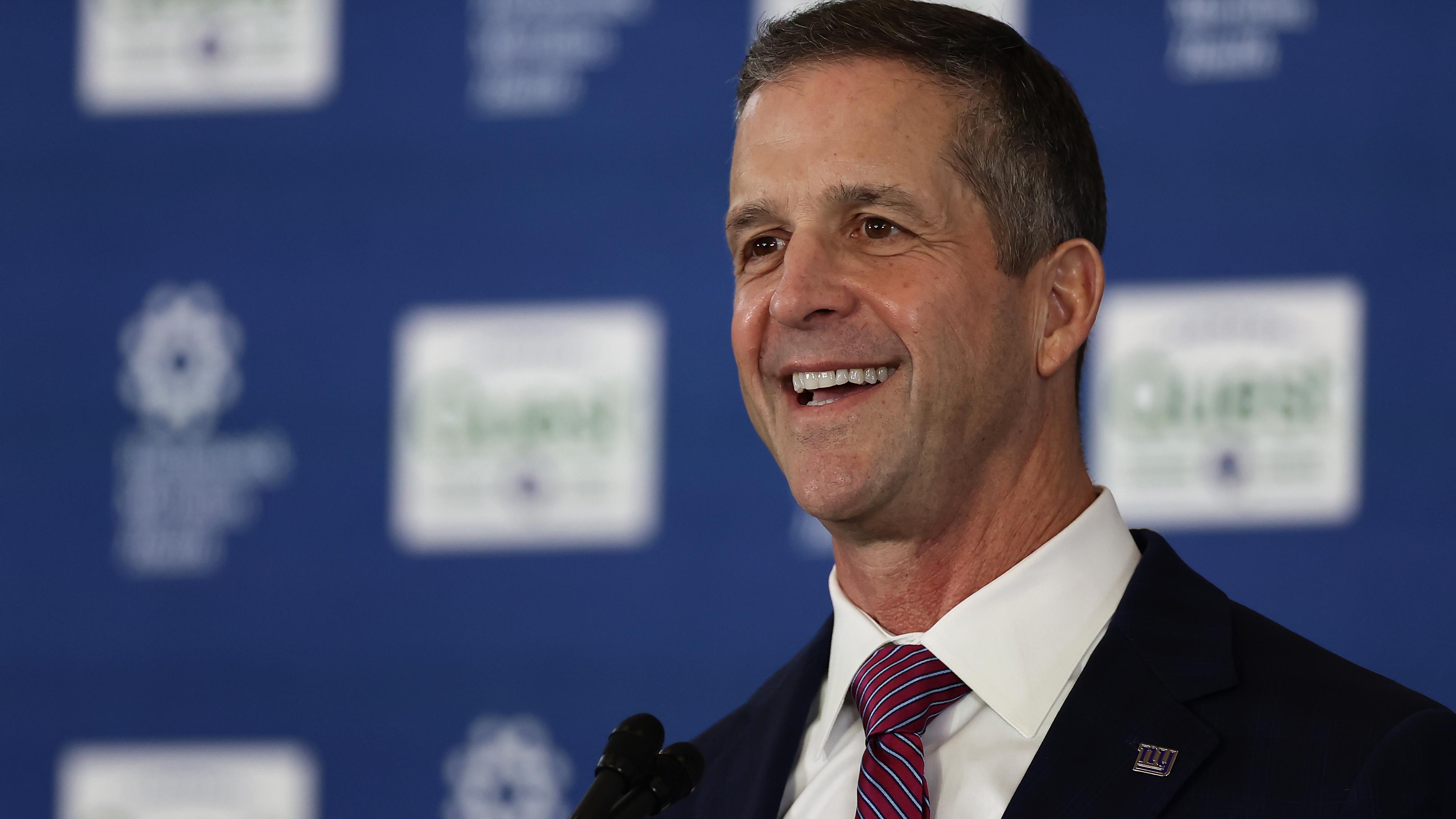 Giants Harbaugh Football