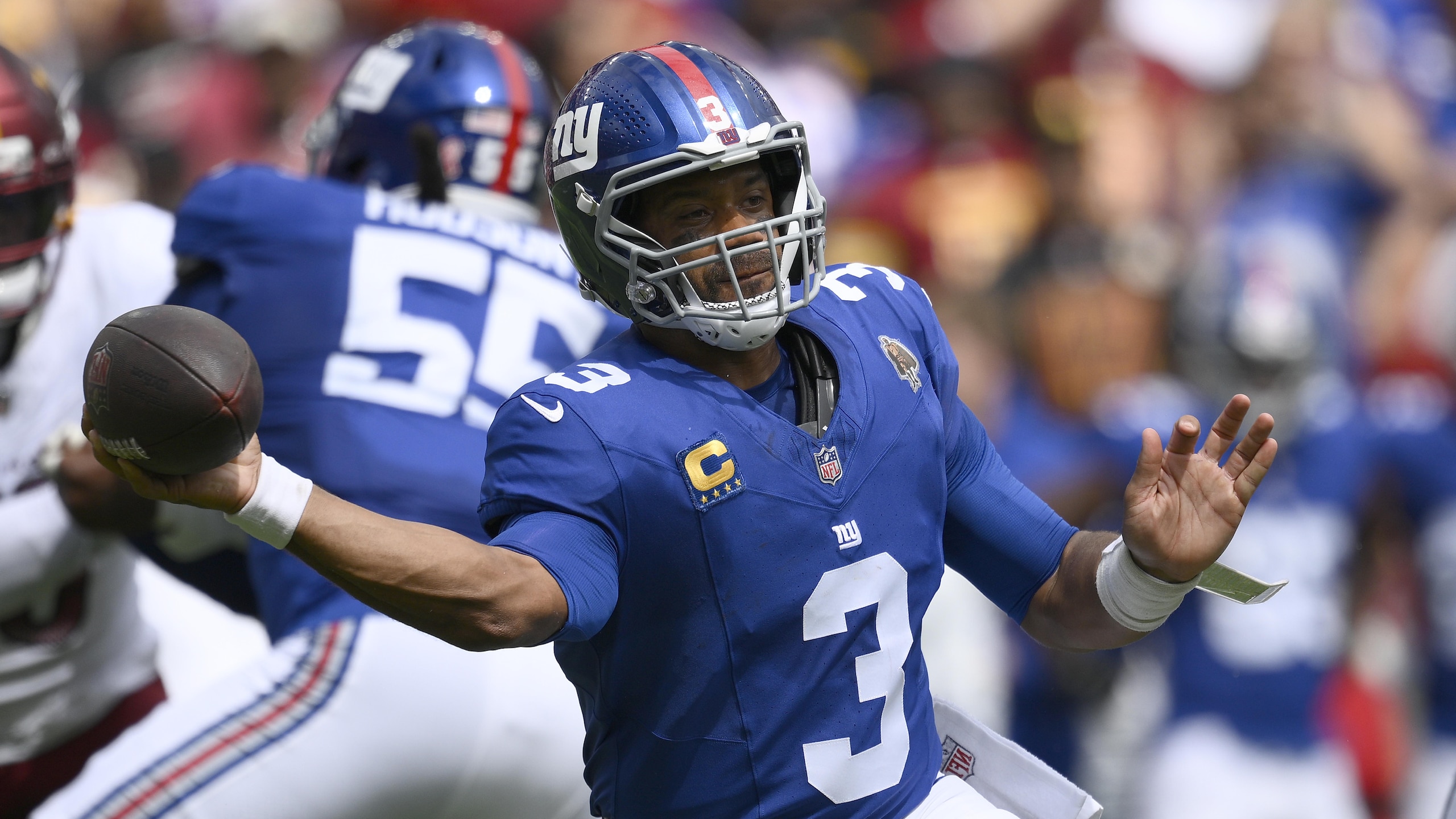 Giants Commanders Football