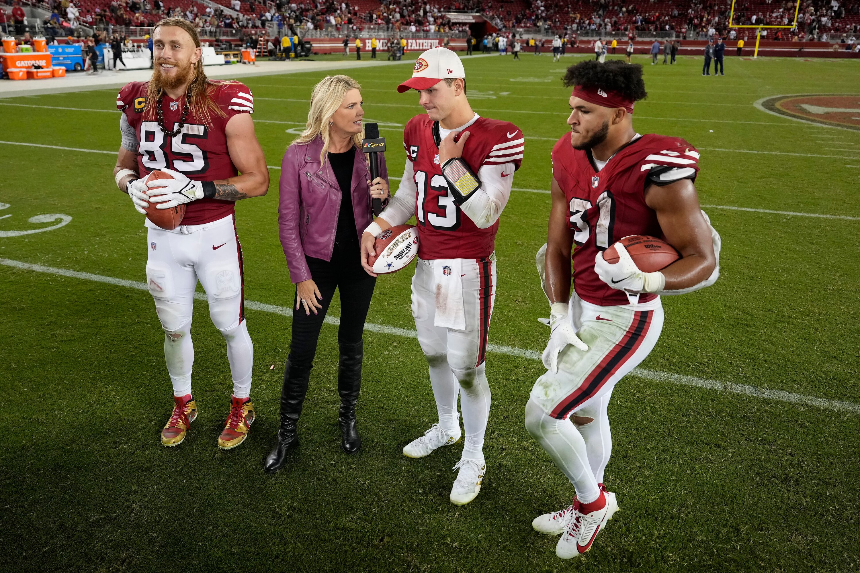 49ers GM Calls Brock Purdy, George Kittle, Fred Warner Contracts 'Easy Decisions'