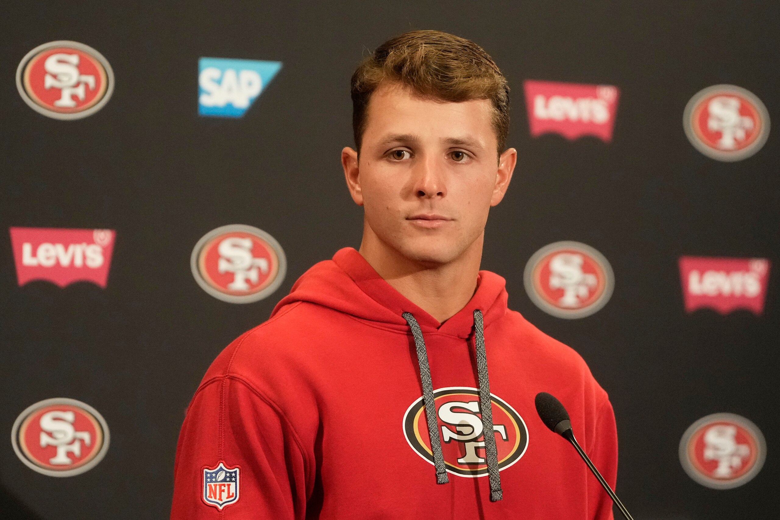 49ers Purdy Football