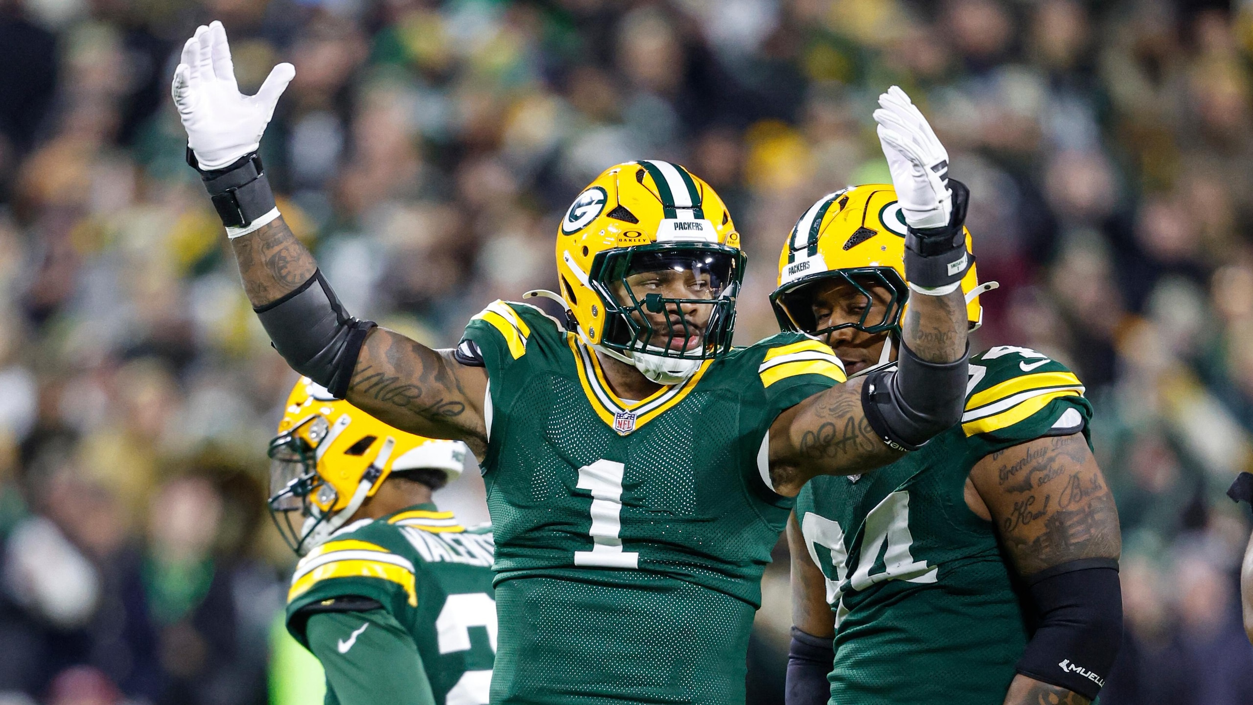 Eagles Packers Football