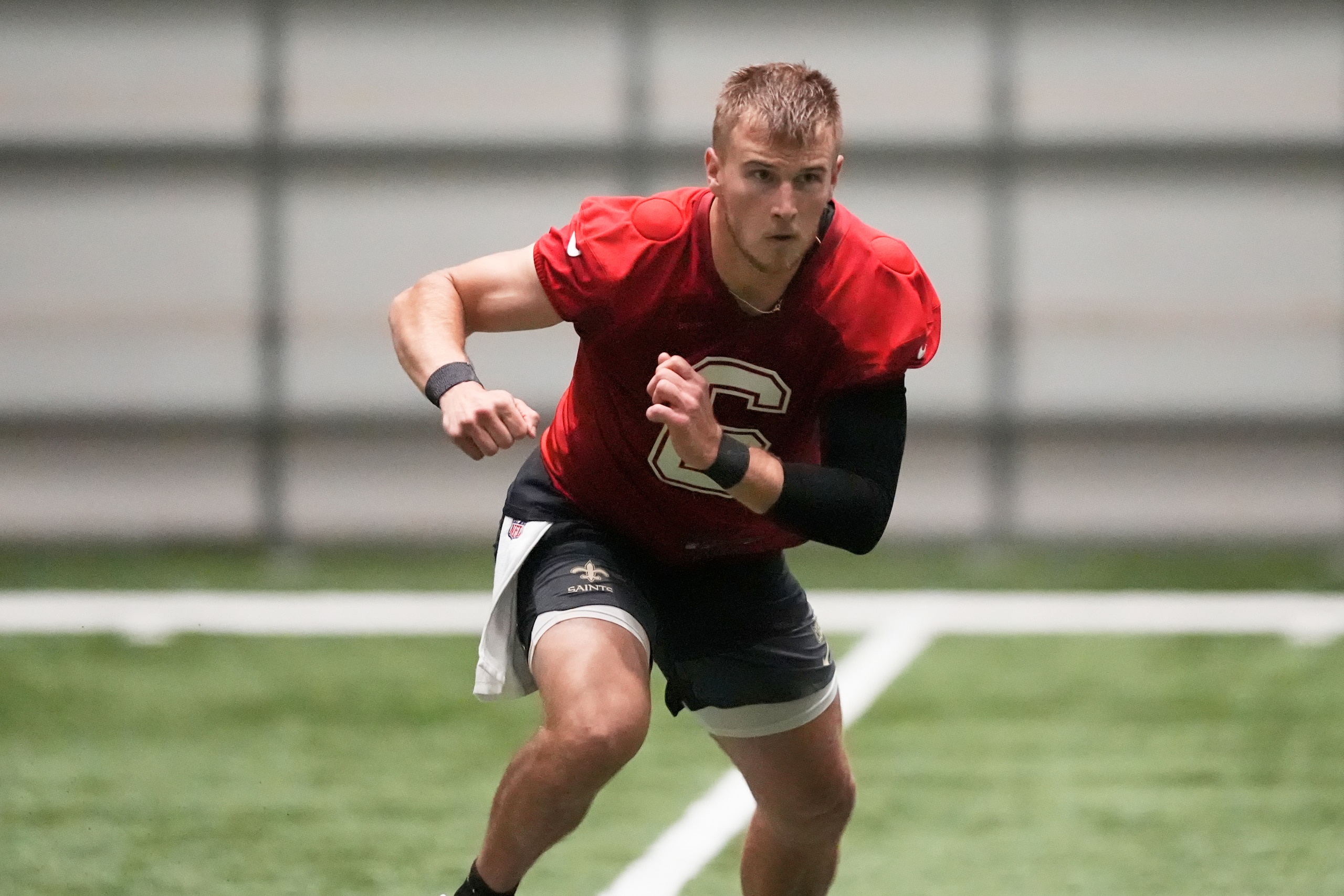 Saints Rookie Camp Football
