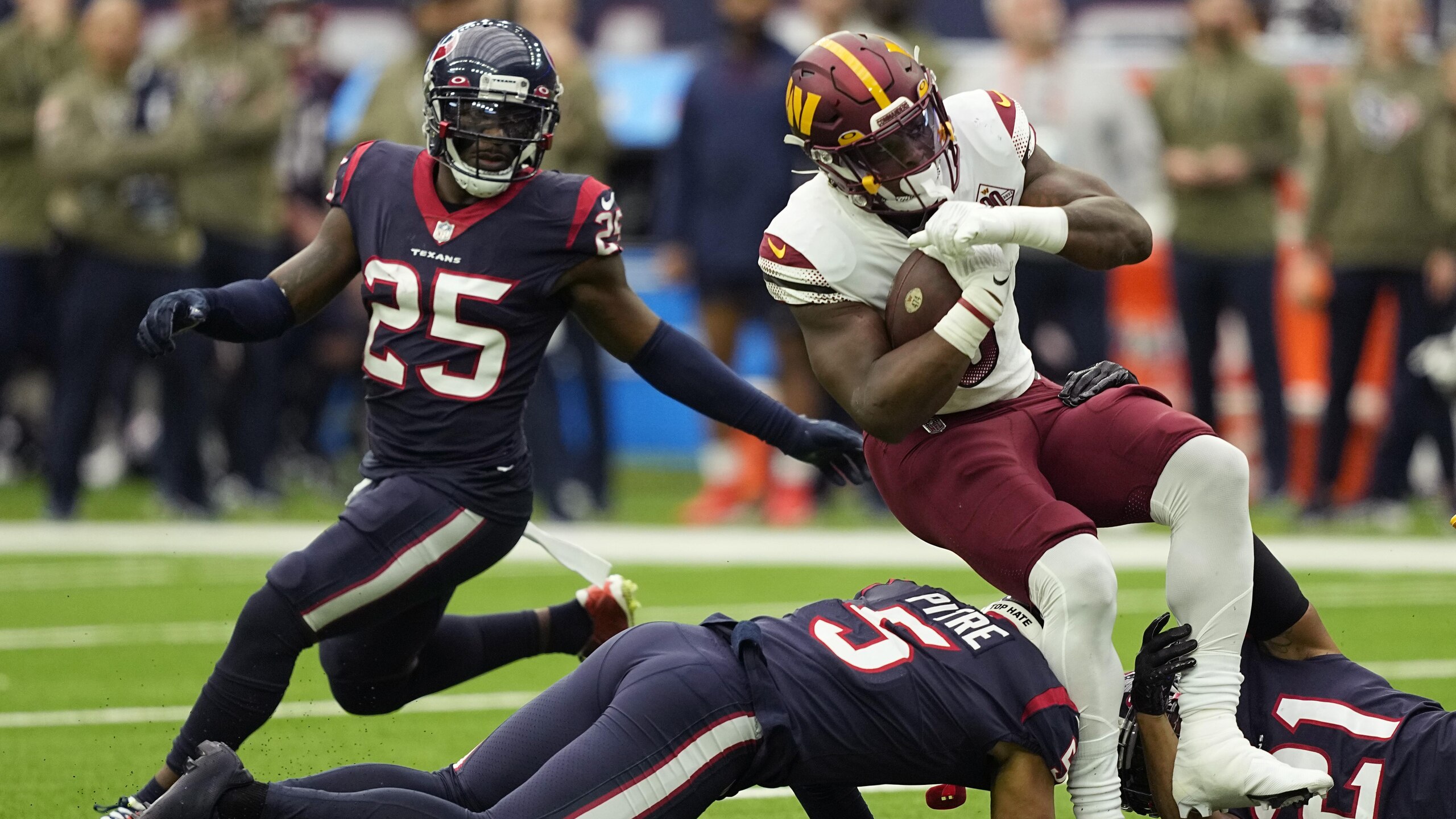 Commanders Texans Football