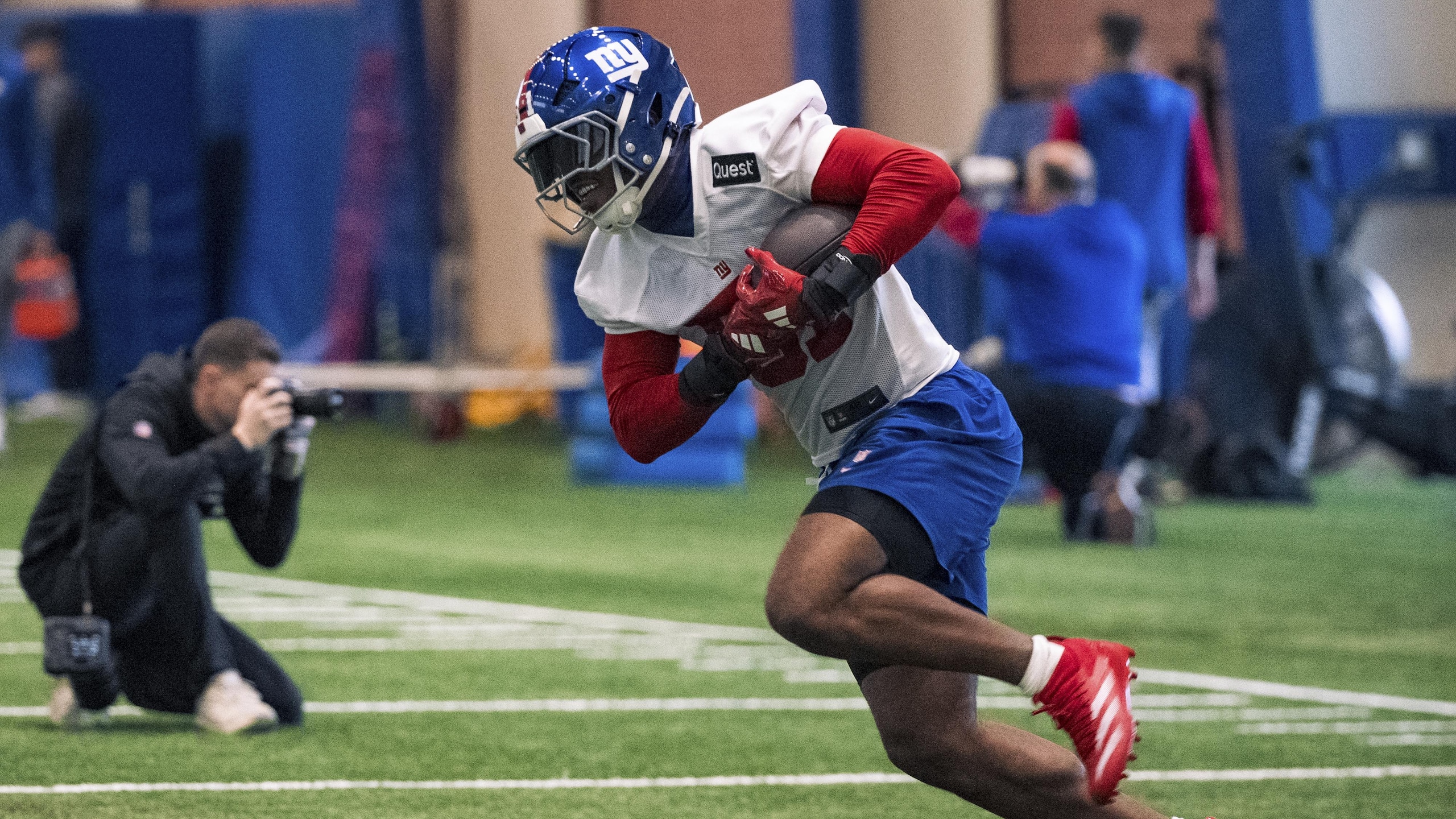 Giants Rookie Camp Football