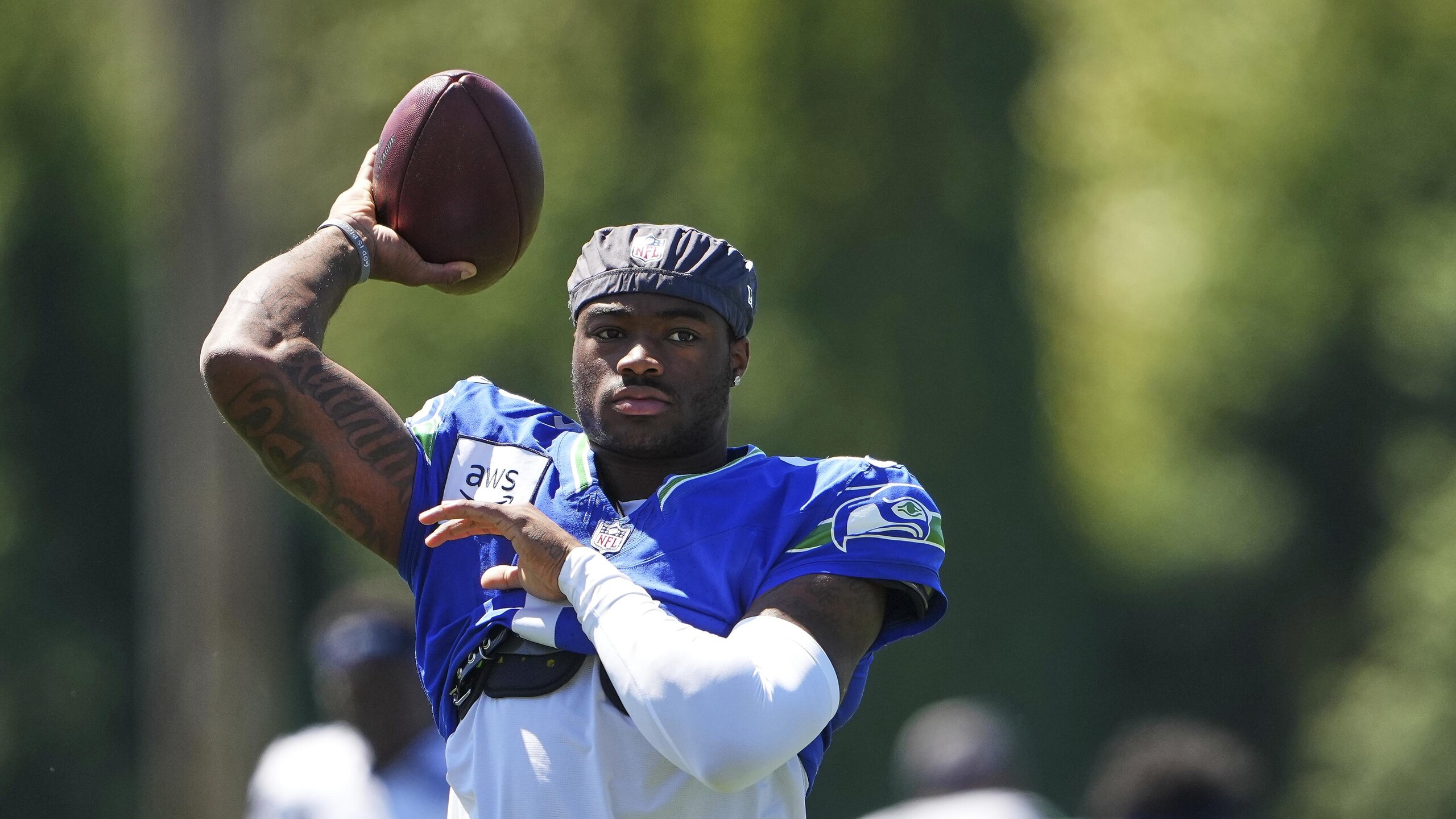 Seahawks Camp Football