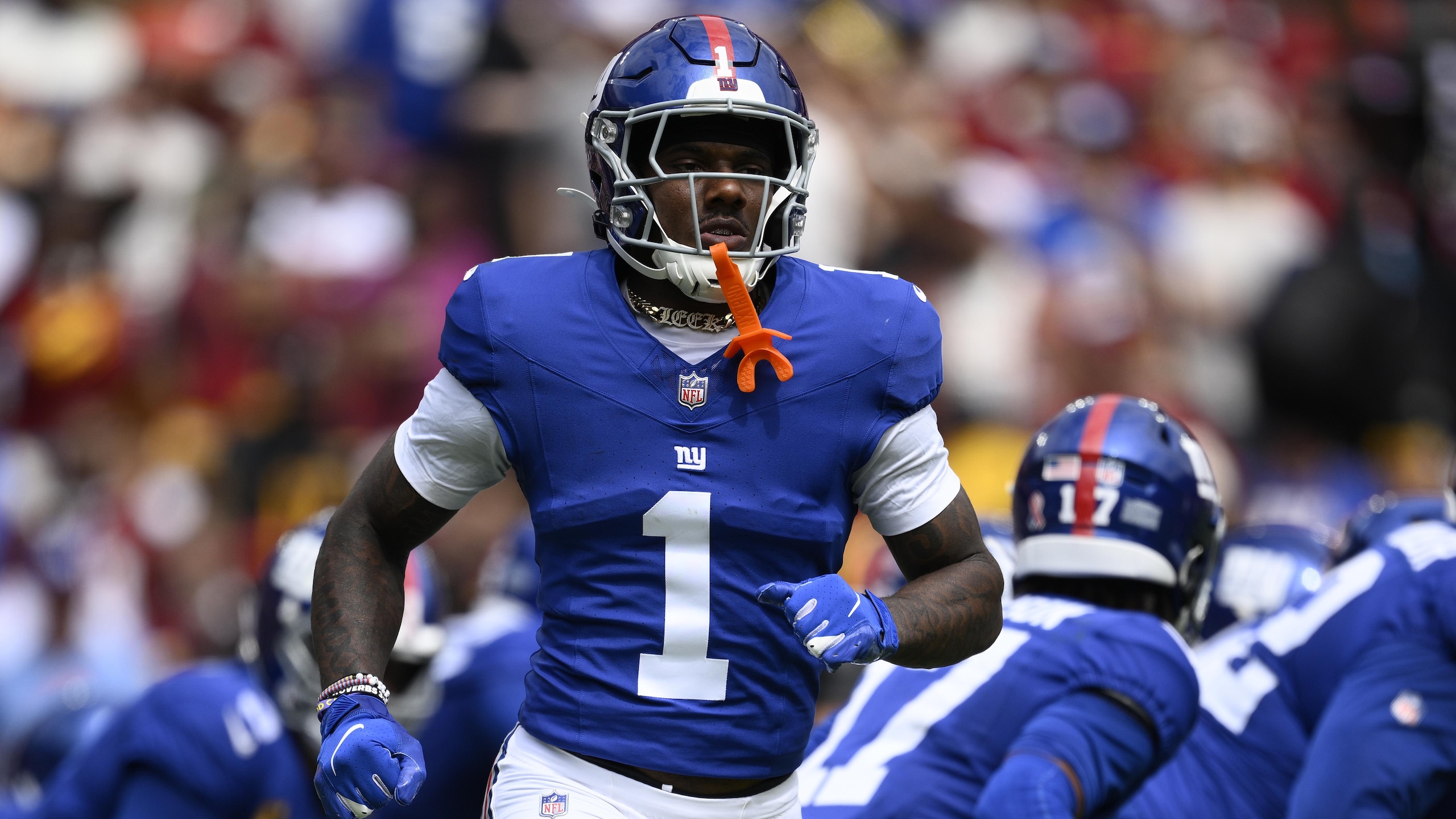 Giants Commanders Football
