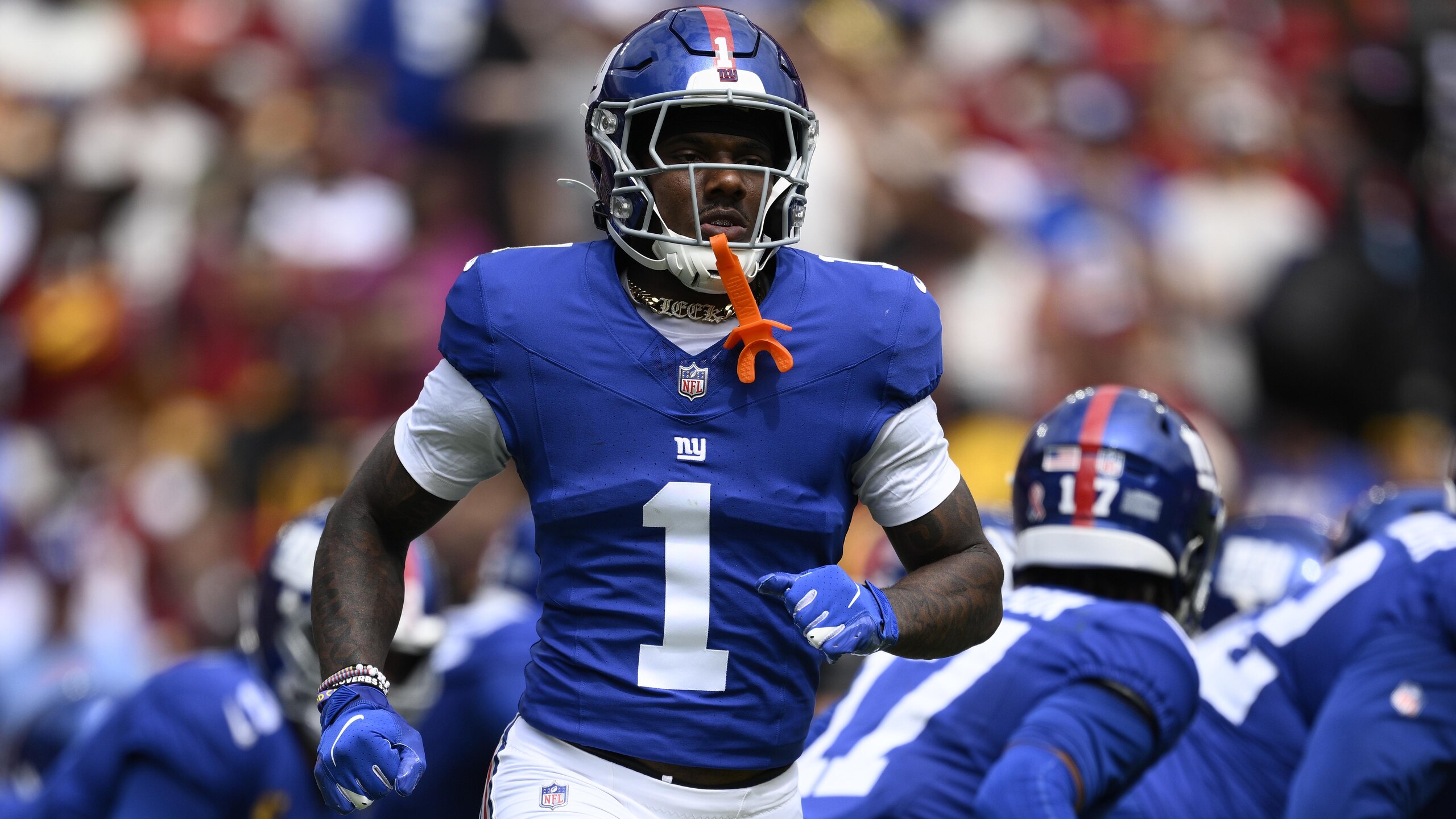 Giants Commanders Football