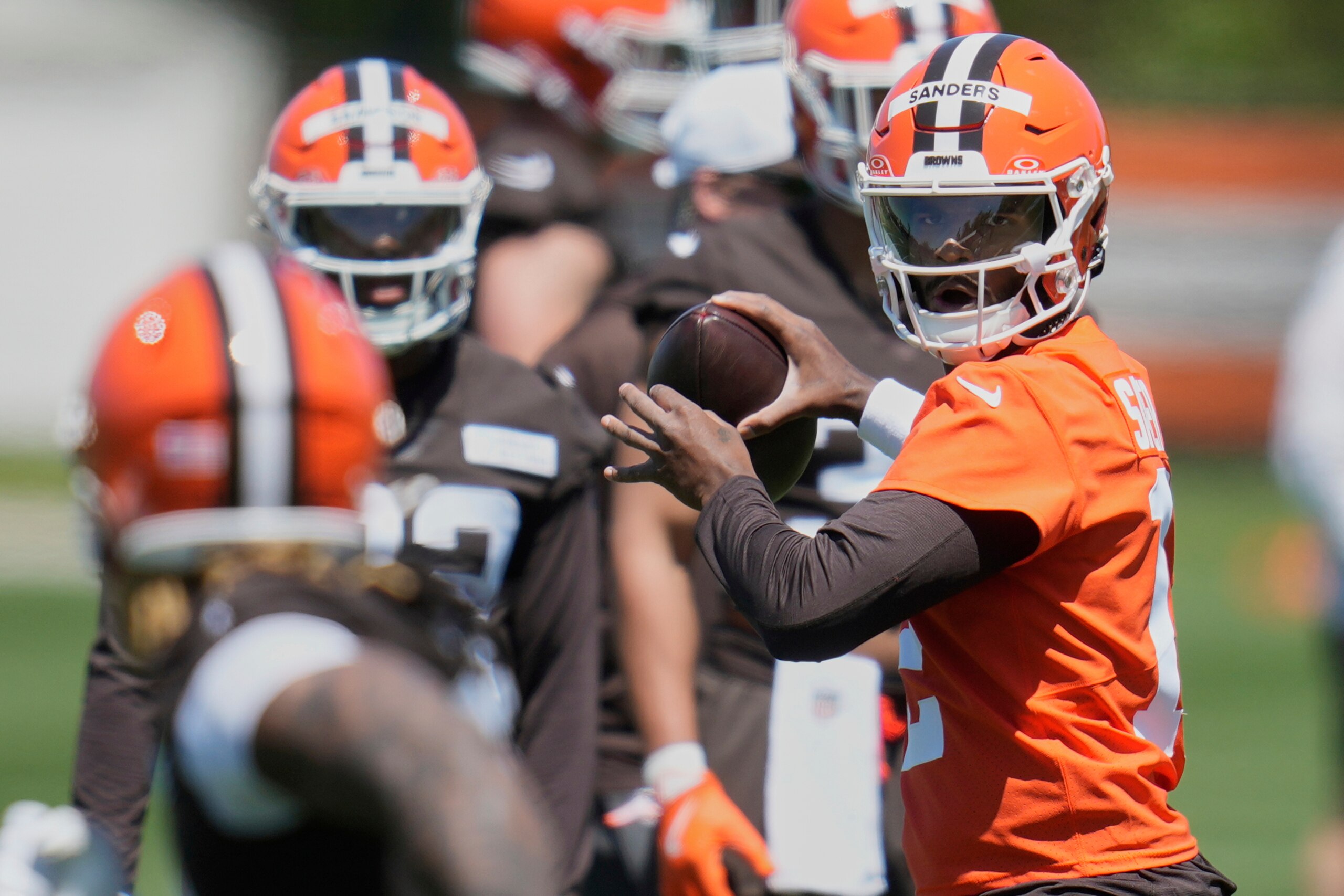 Browns Rookie Camp Football