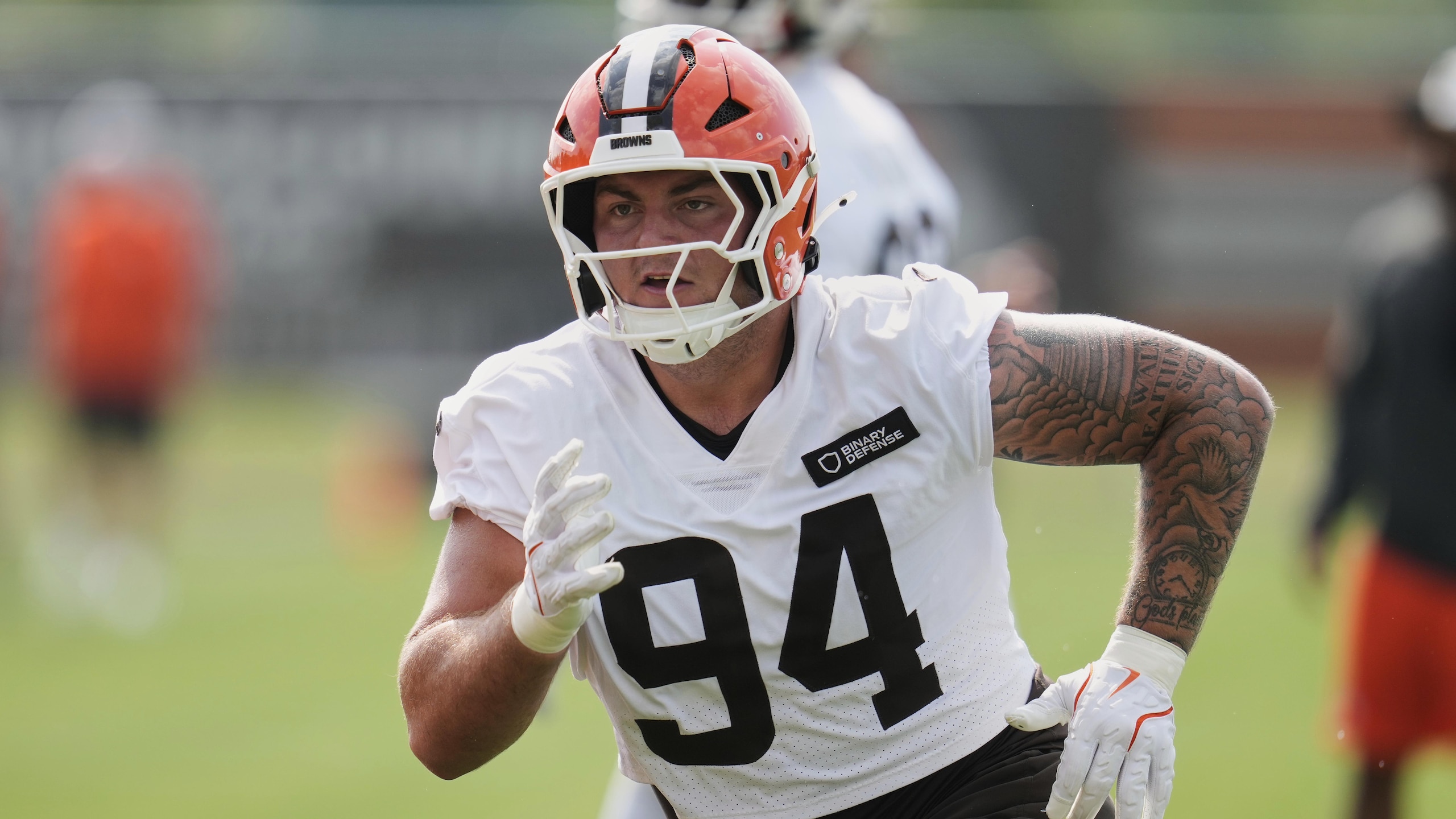 Browns Camp Football