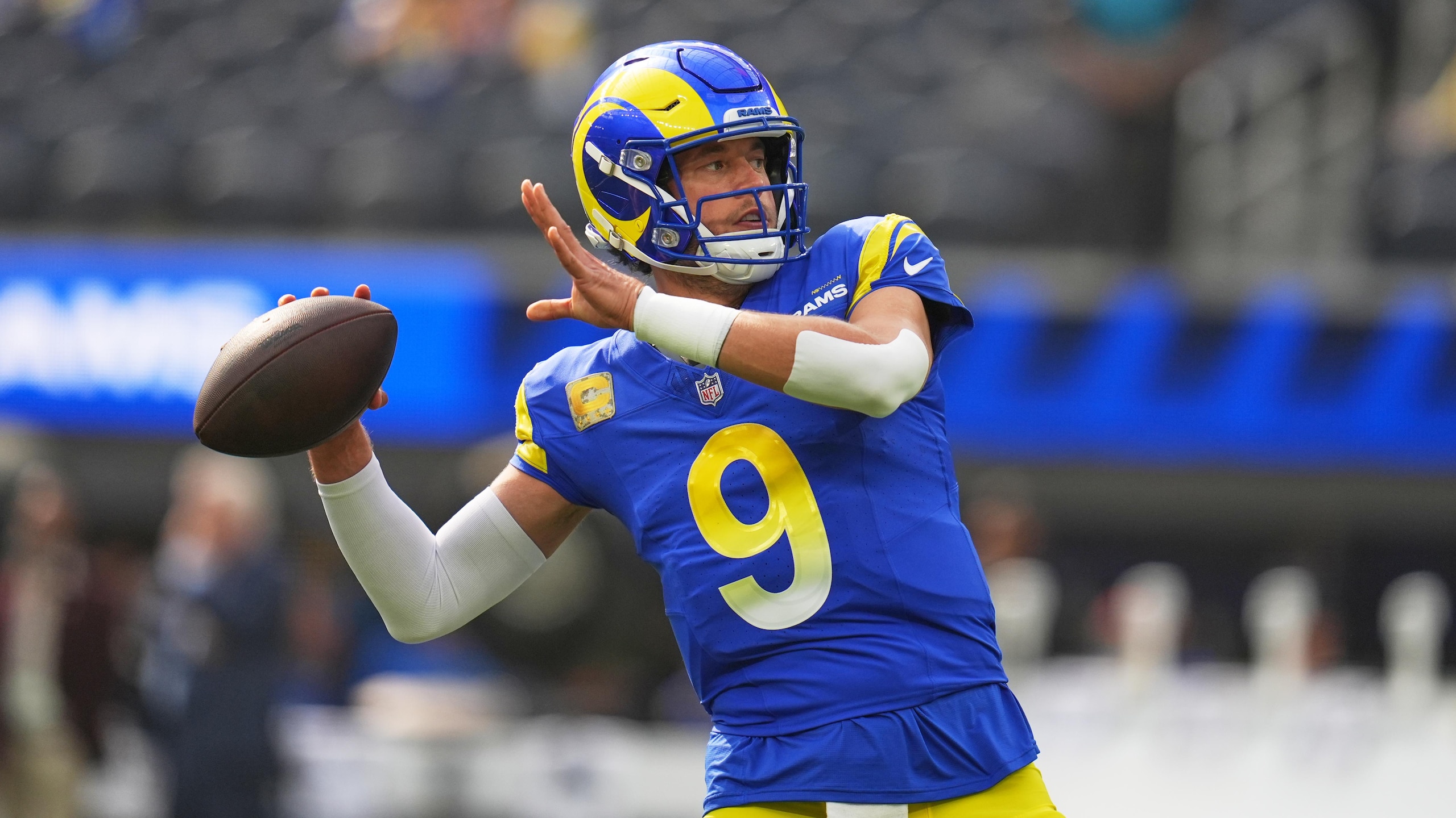 Saints Rams Football